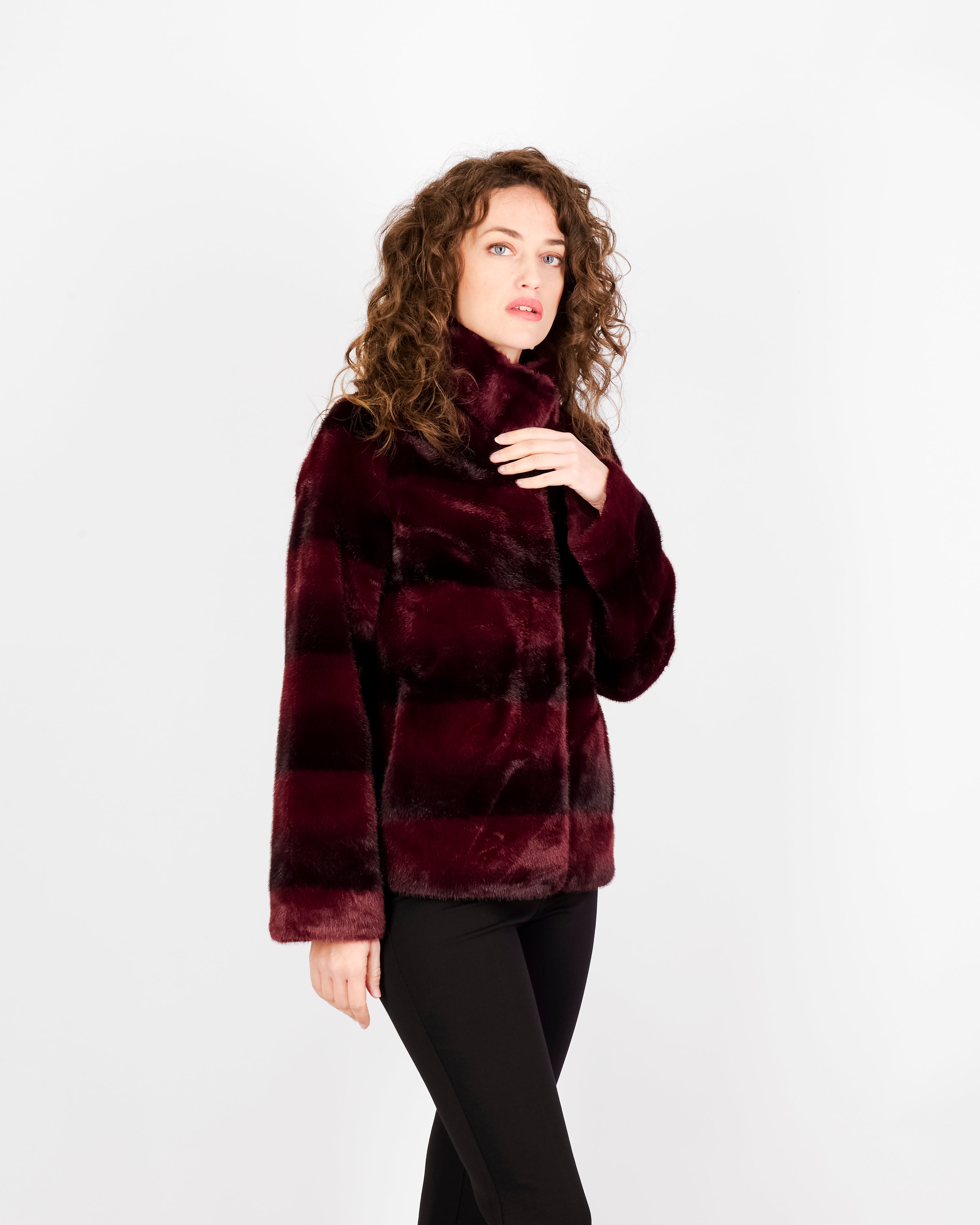 Ecopelliccia degrade collo ENRICA