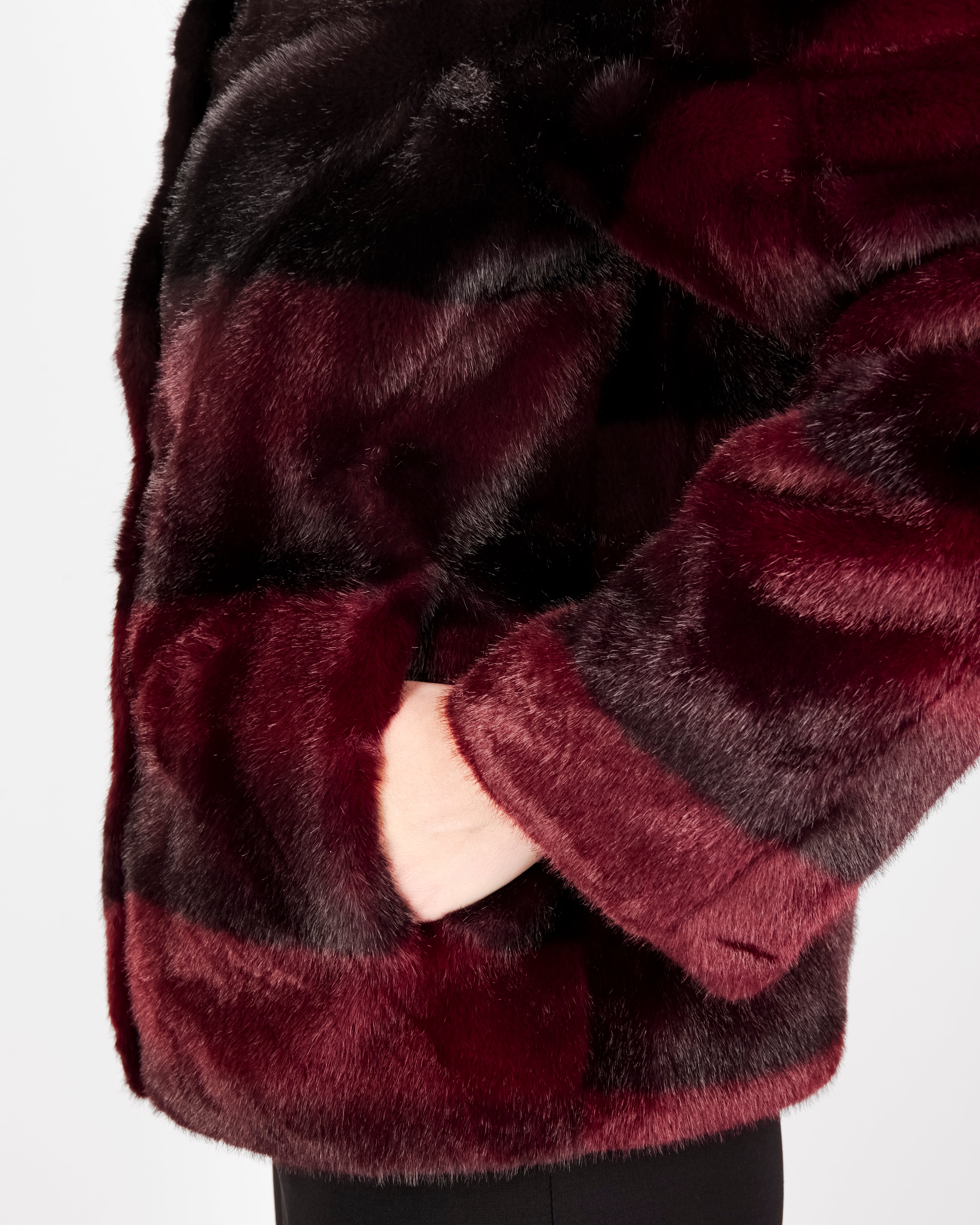 Ecopelliccia degrade collo ENRICA