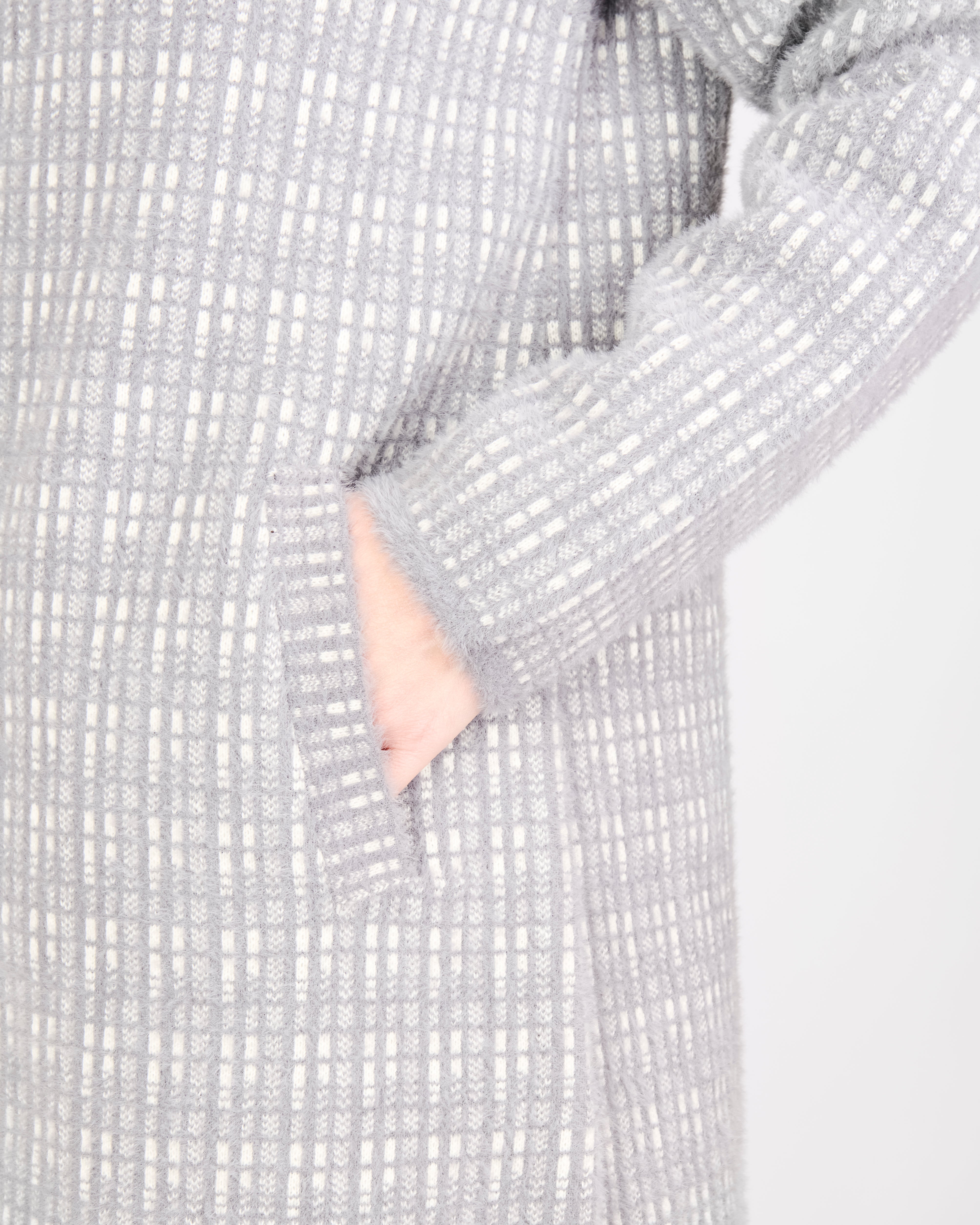 Cappotto jaquard micro scozzese 2633