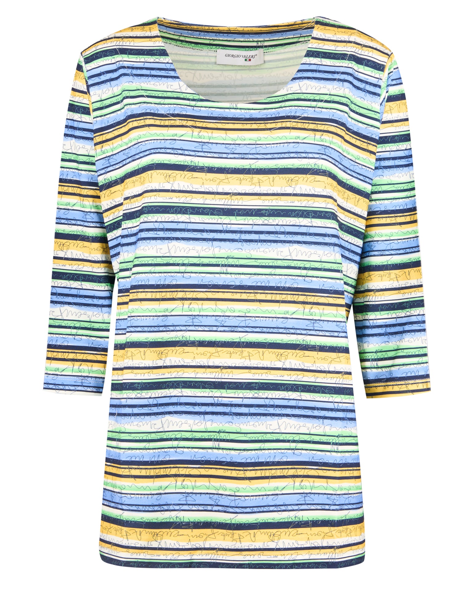 Maglia in viscosa fantasia 1454/Q OVER