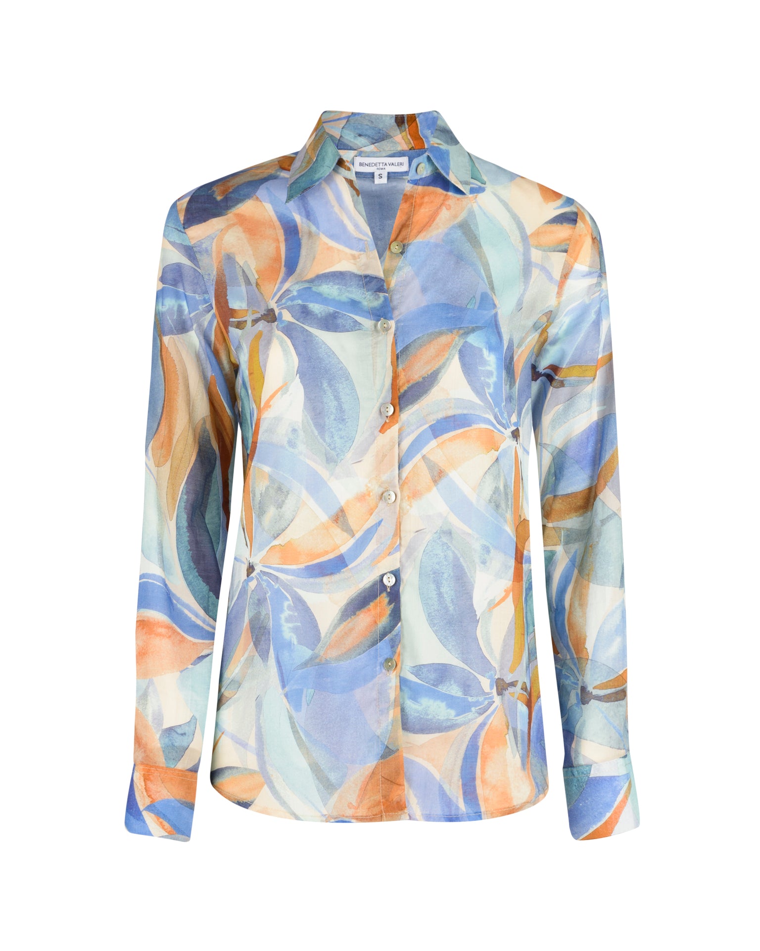 Camicia mussola di cotone fantasia 250388