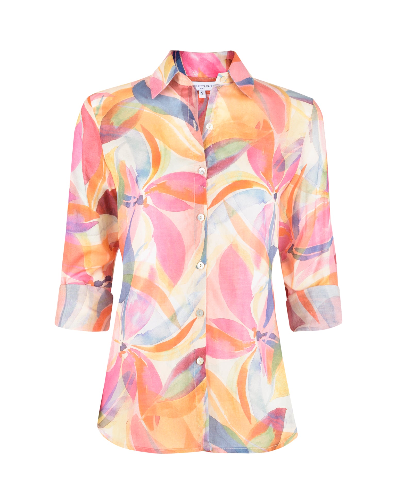 Camicia mussola di cotone fantasia 250388