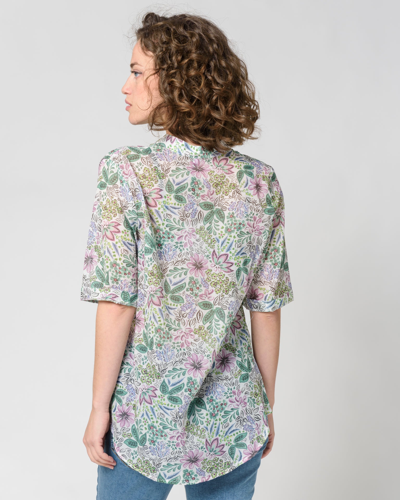 Camicia coreana mussola cotone 114100