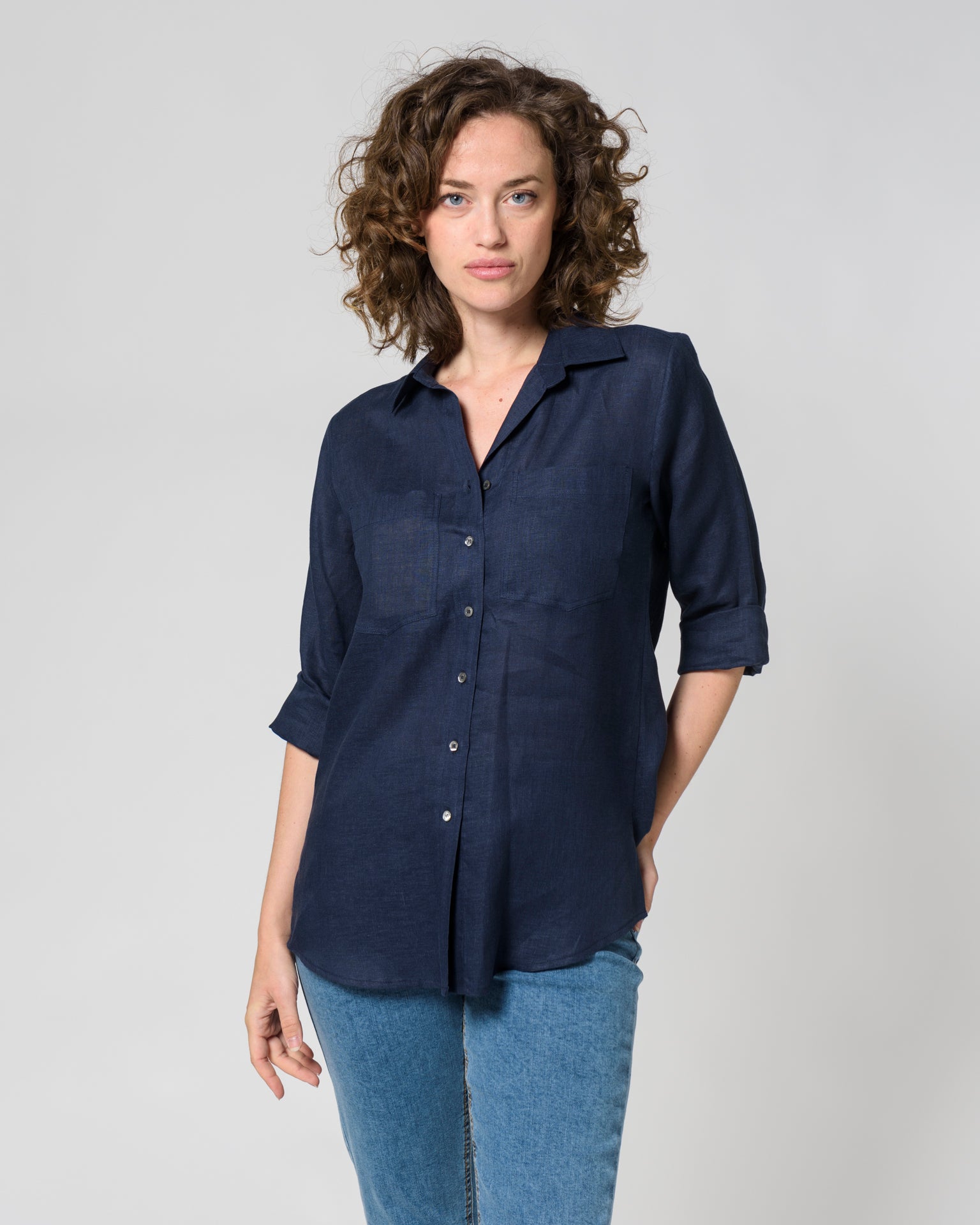 Camicia in puro lino 2424