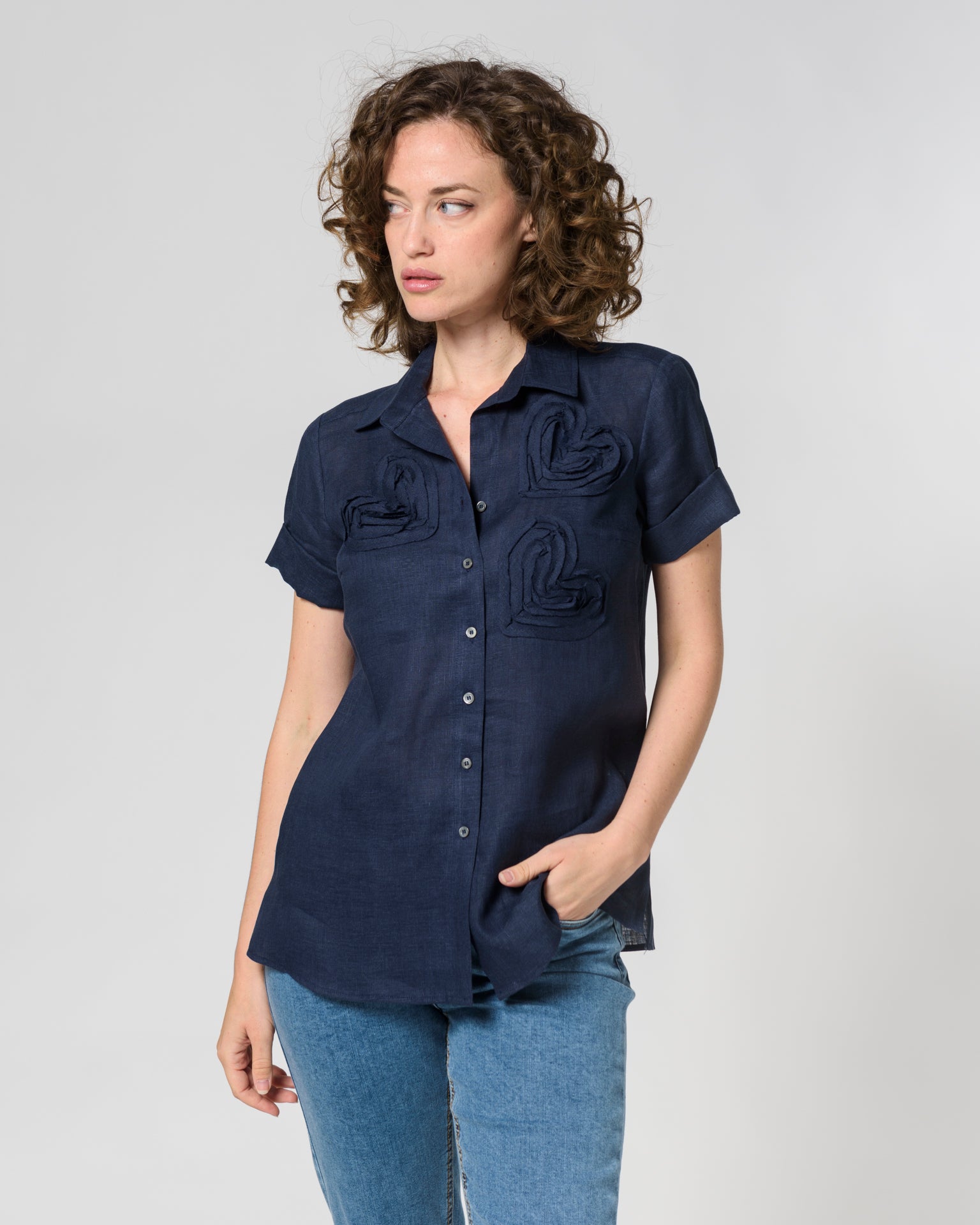Camicia in puro lino 2440