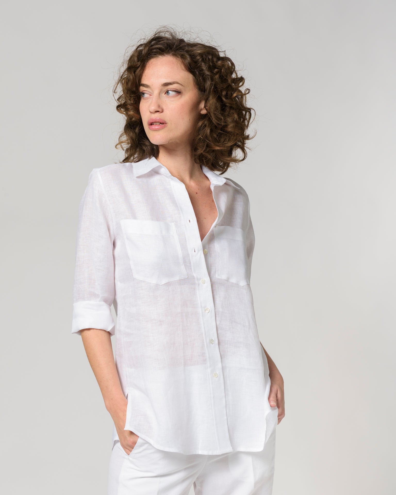 Camicia in puro lino 2424