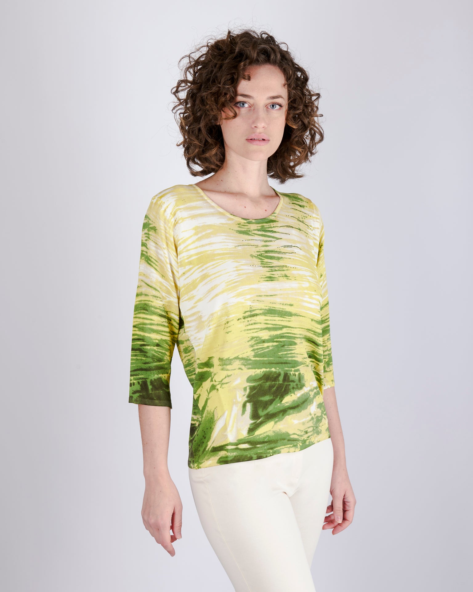 Maglia viscosa stampa matras 7206