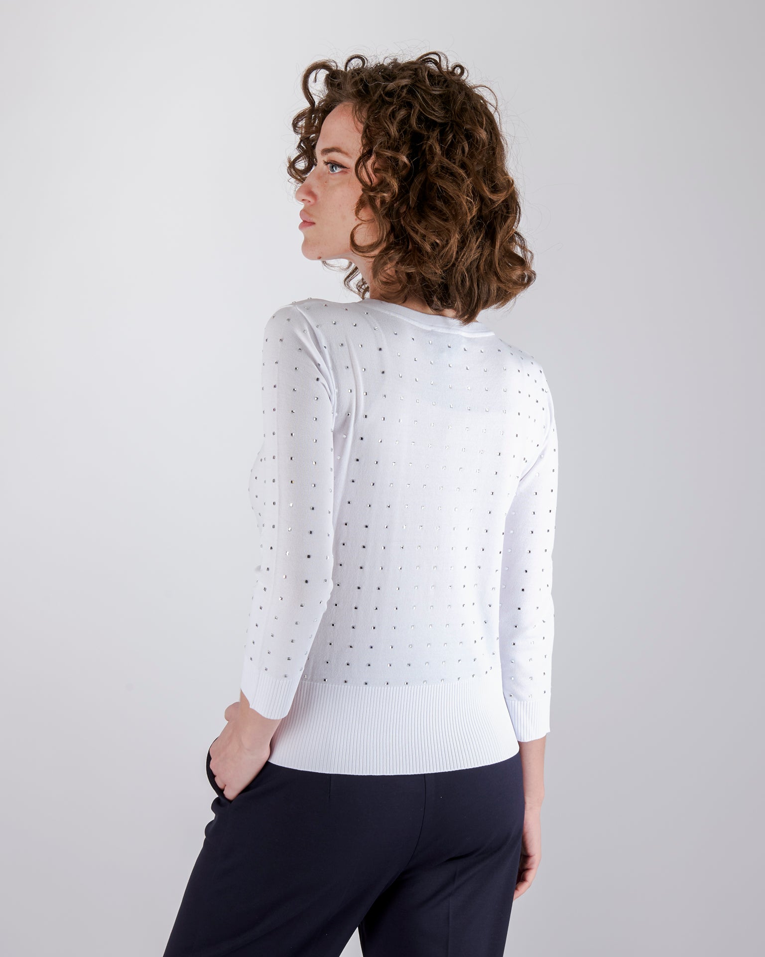 Maglia giro brillanti 1083