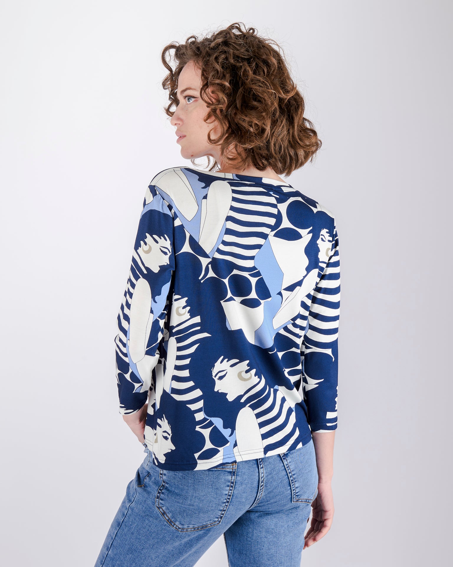 Maglia in viscosa fant visi 24141A