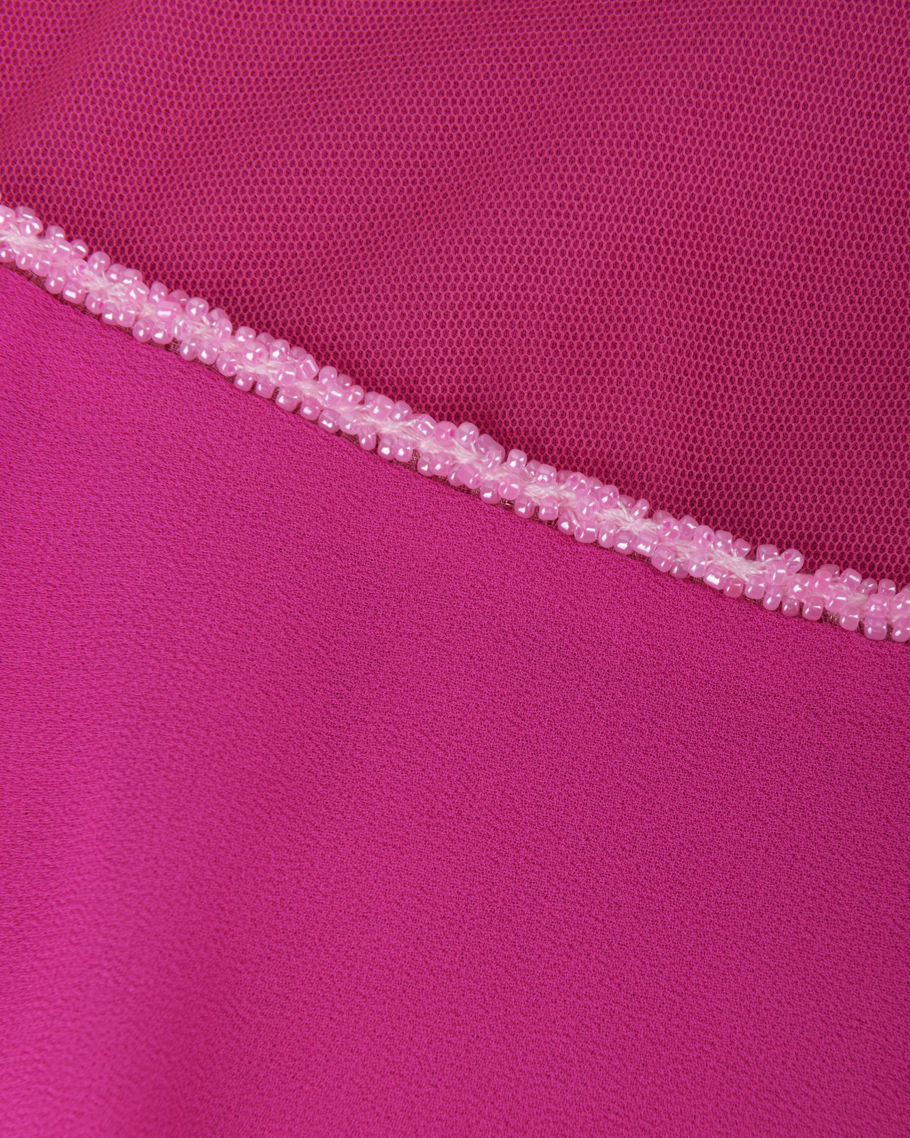 Casacca con perline e tulle GHIRO