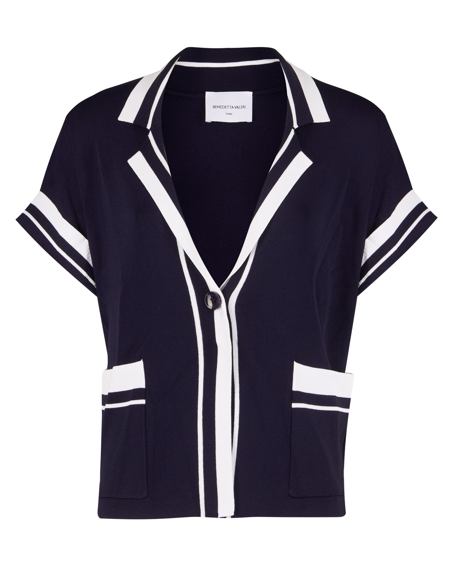 Giacca ampia con revers 1070