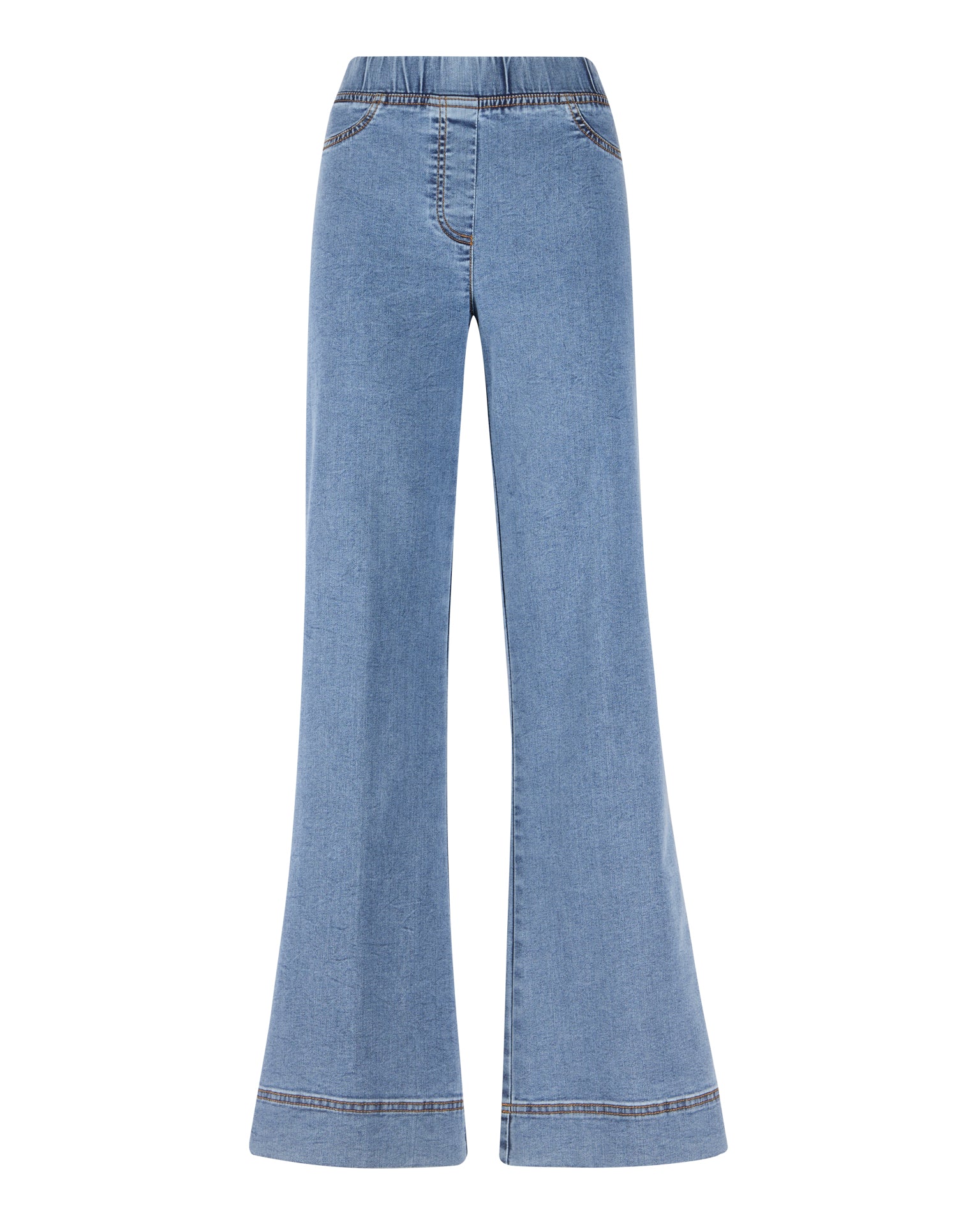 Jeans chiaro a palazzo 21972