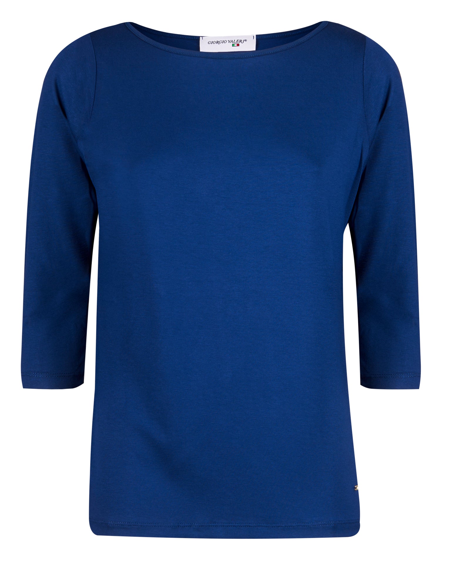 Maglia giorcollo barchetta in viscosa 600 NEW 3/4