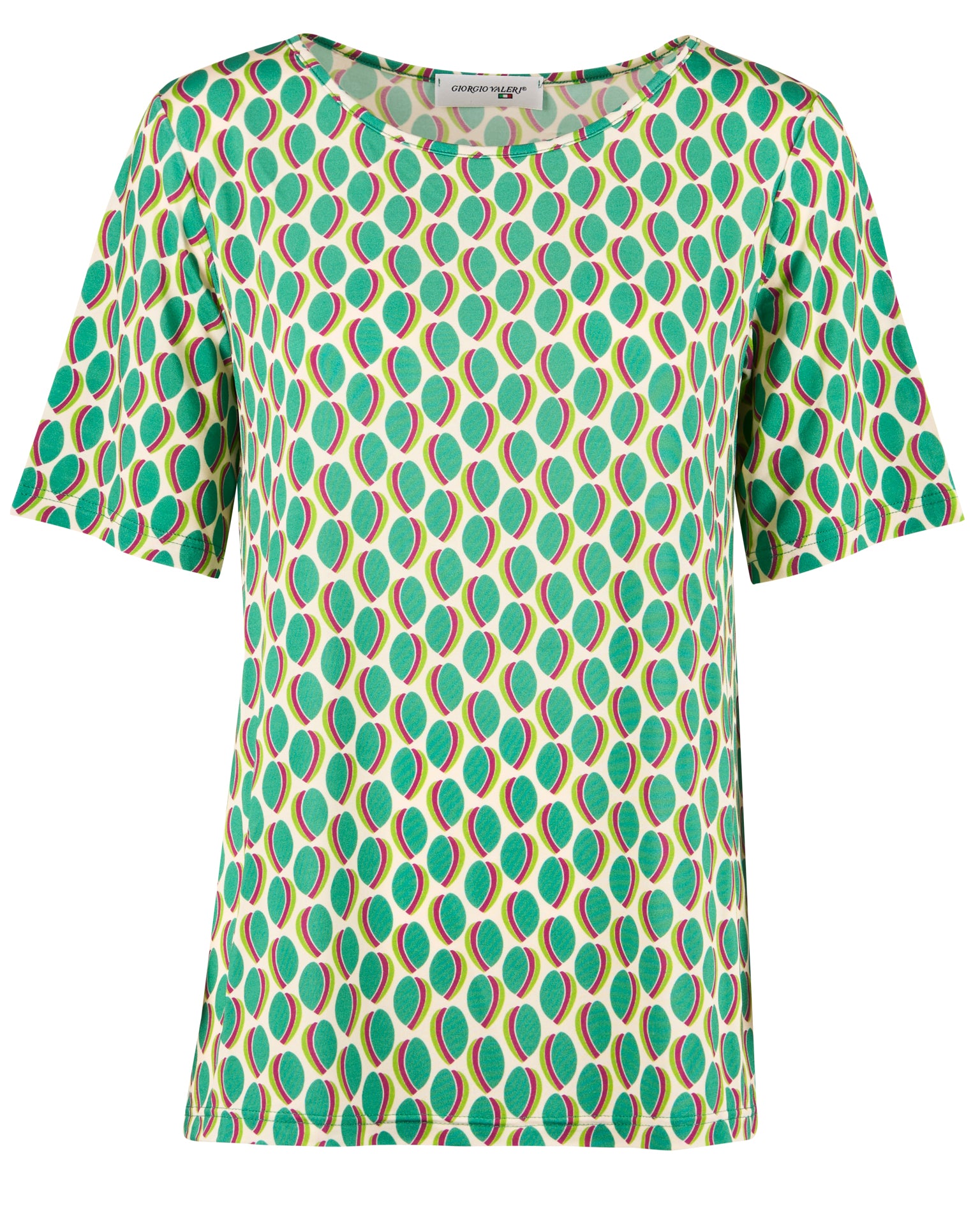 Maglia scollo barca viscosa lucida 5101