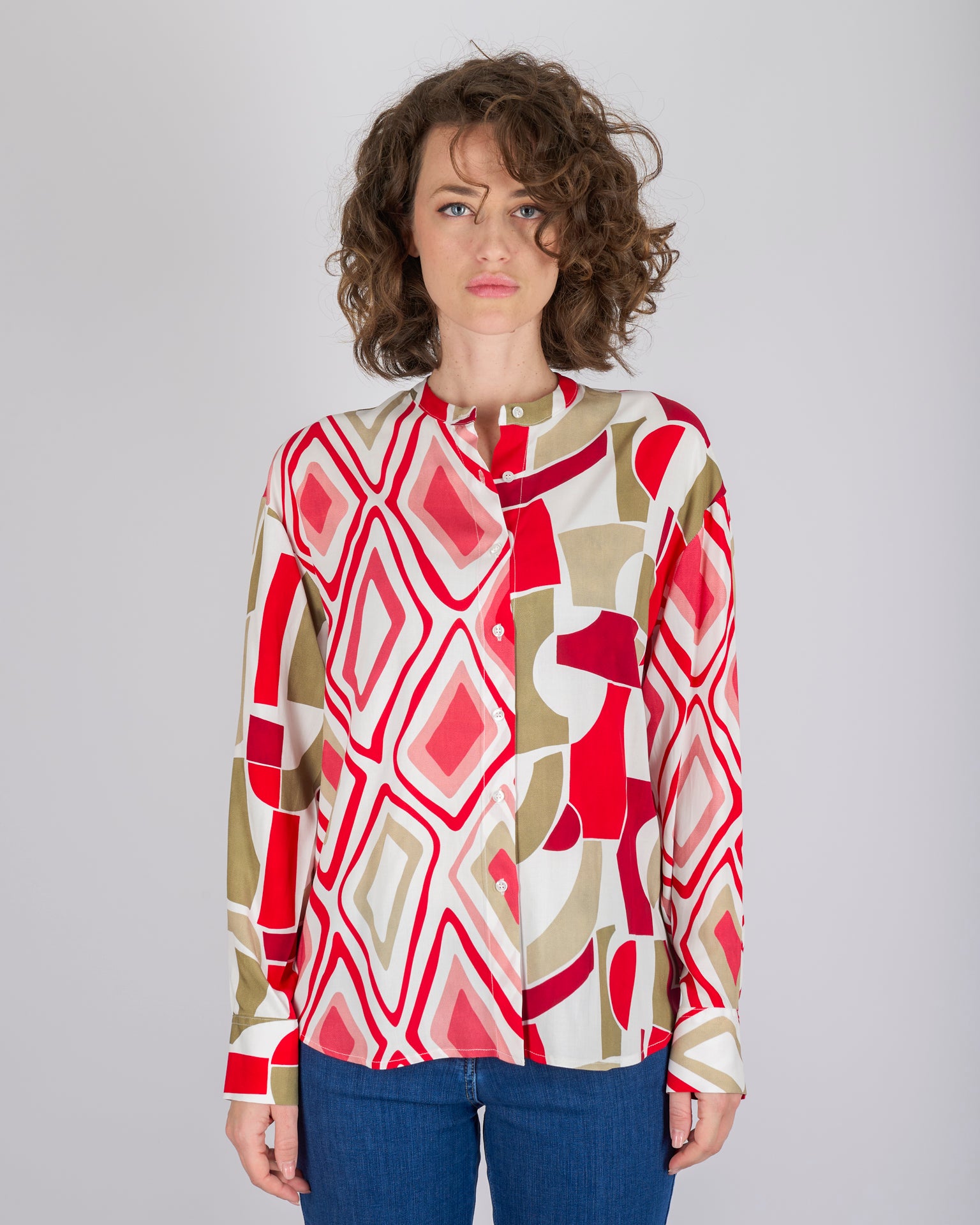 Camicia in viscosa jersey dietro 24135