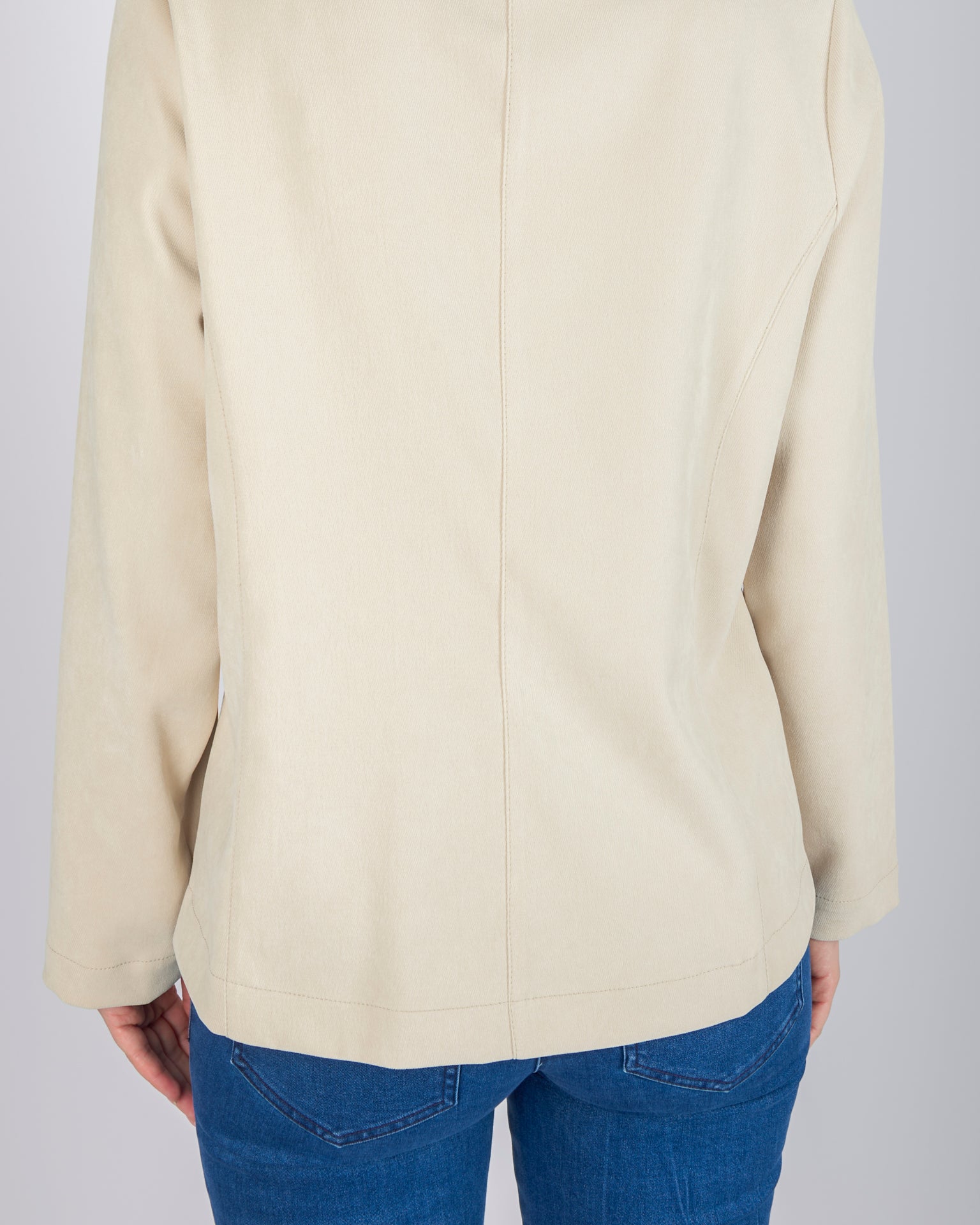 Giubbino ecopelle zip 17559