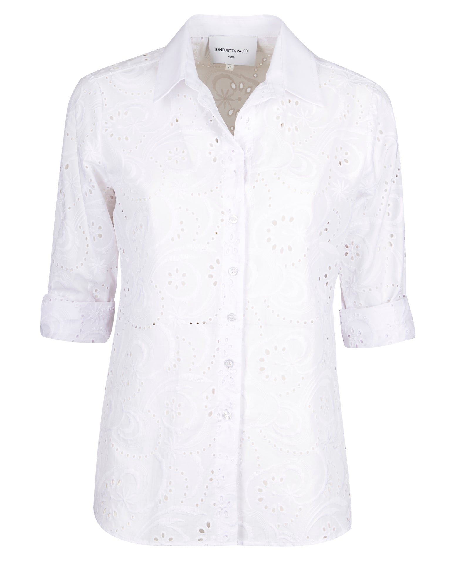 Camicia in sangallo di cotone 24-10