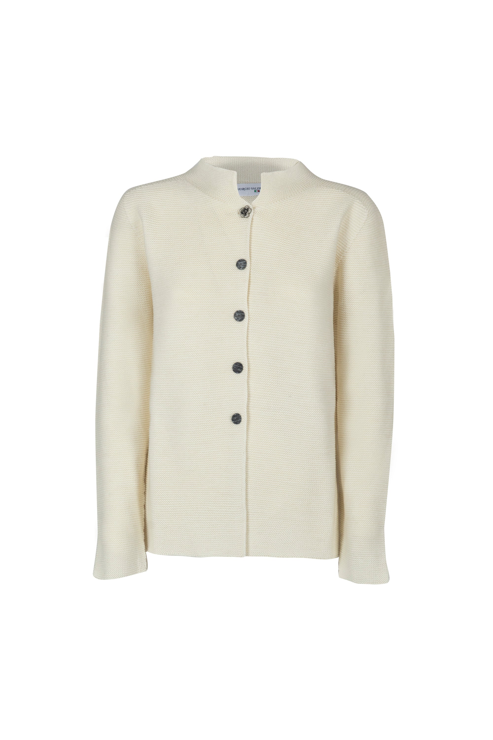 Giacca aperta bottoni lana links ROSELLINA INV