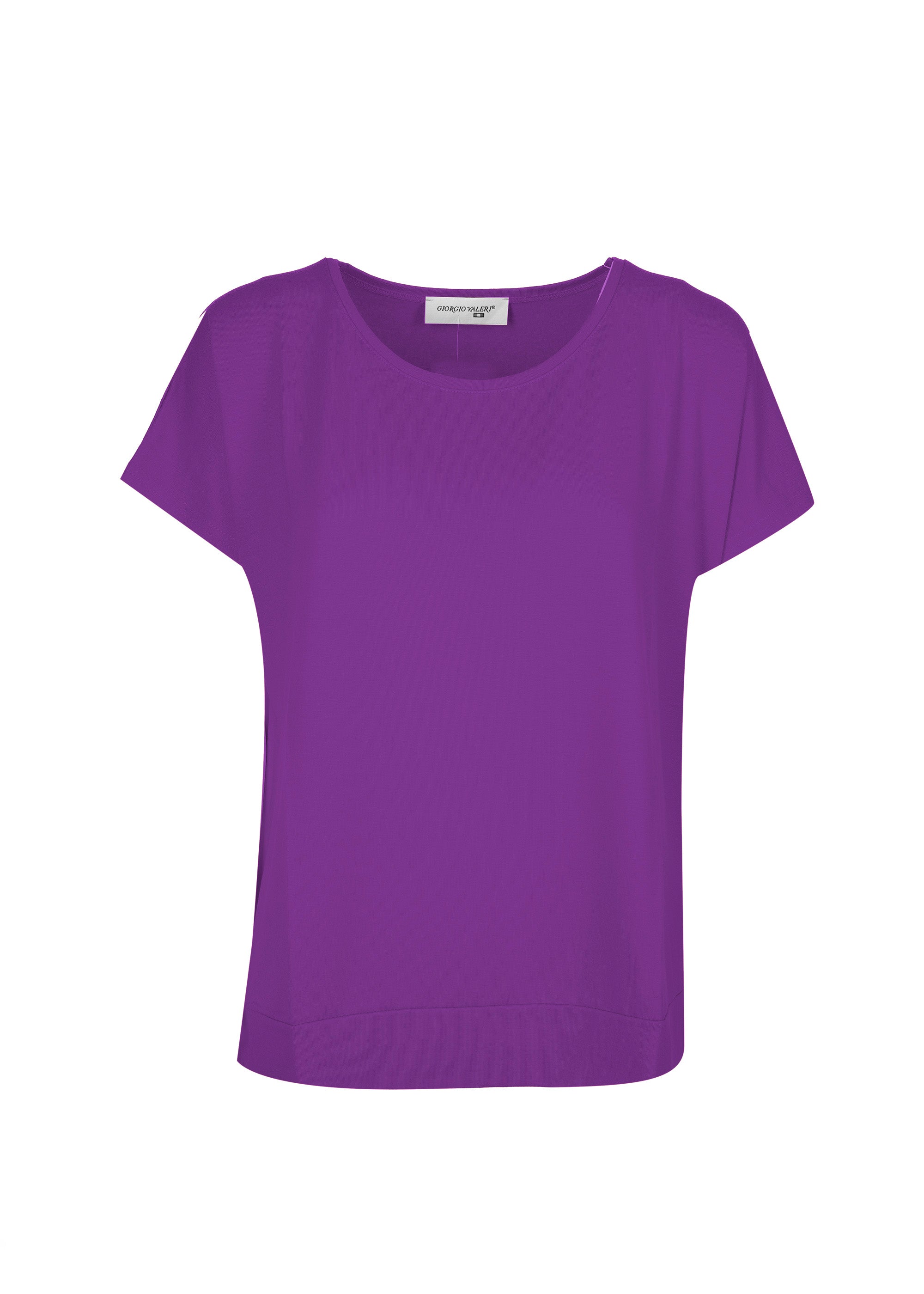 Maglia giro con spacchi C132