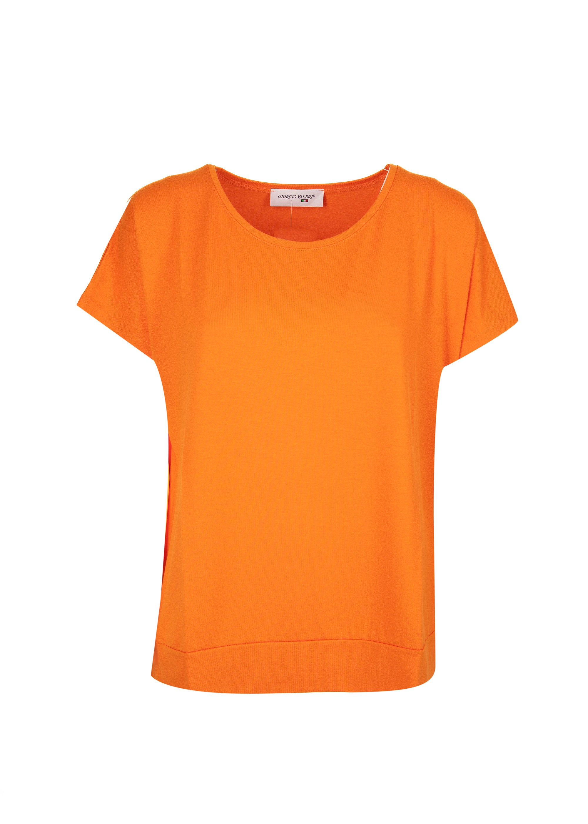 Maglia giro con spacchi C132