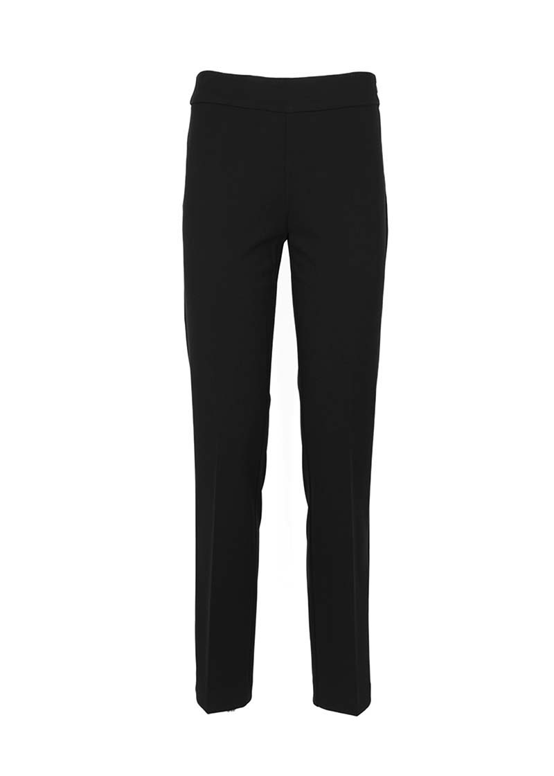 Pantalone zip laterale in crepe CARENNO