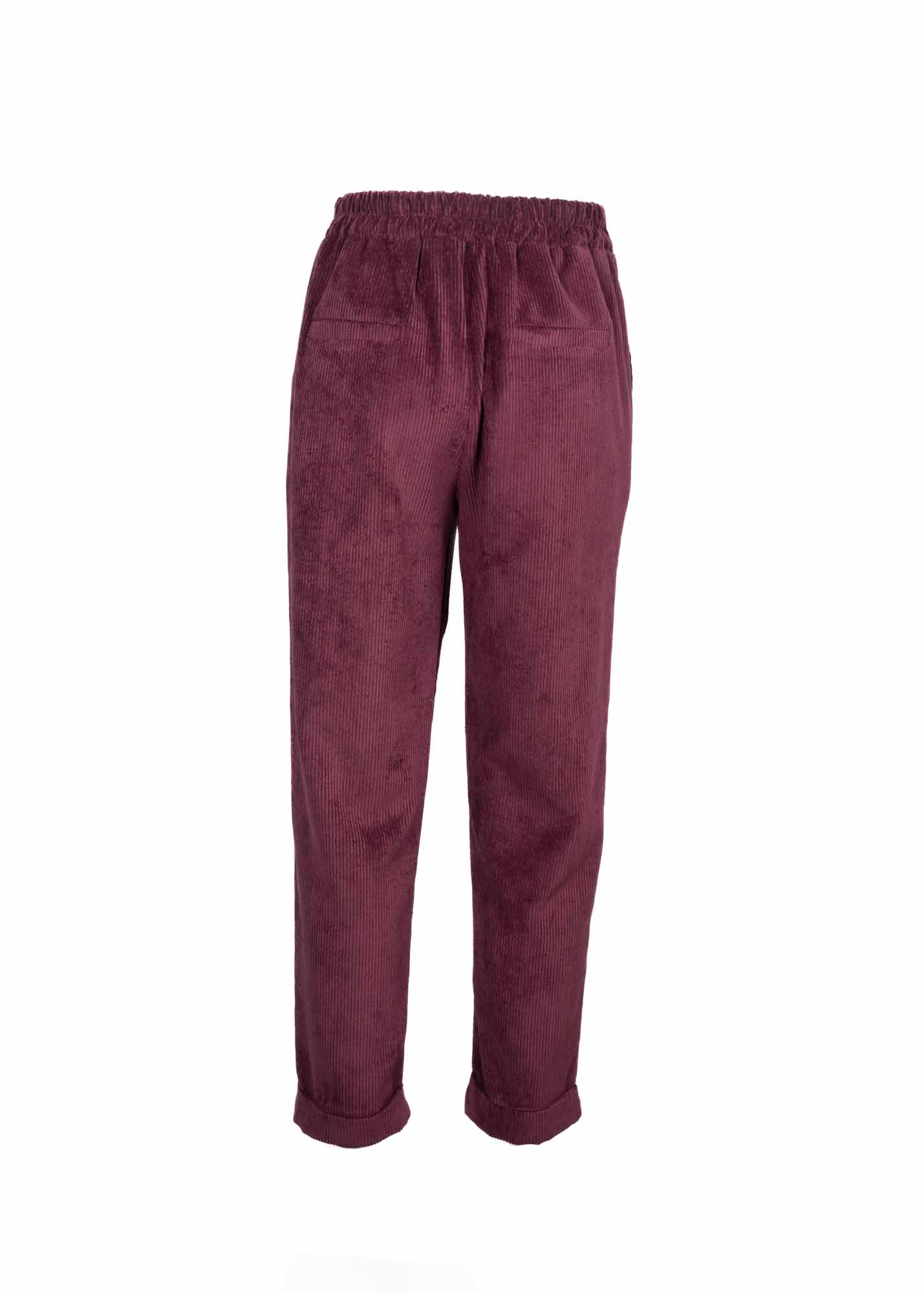 Pantalone elastico dietro costa larga