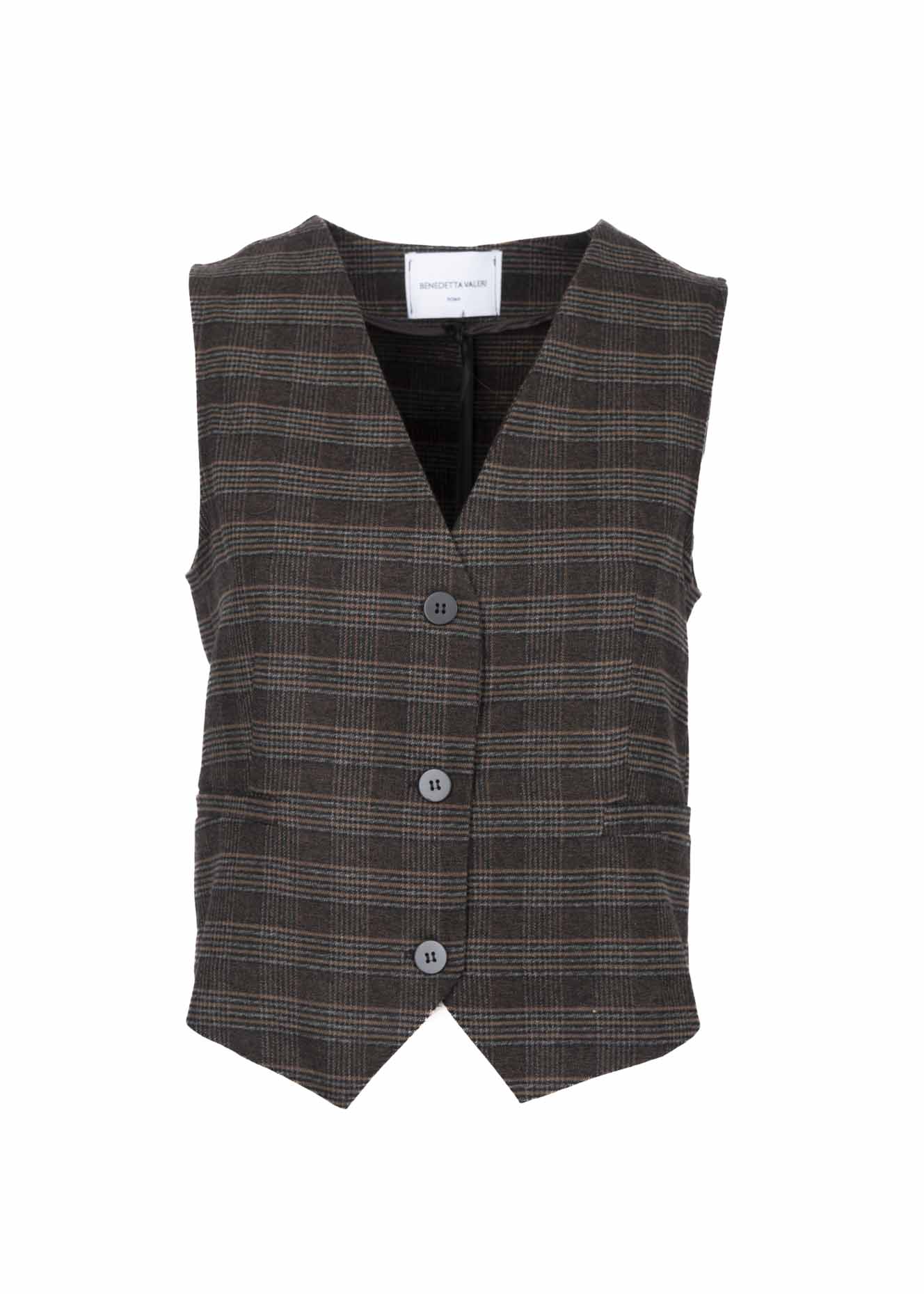 Gilet quadri D172/5