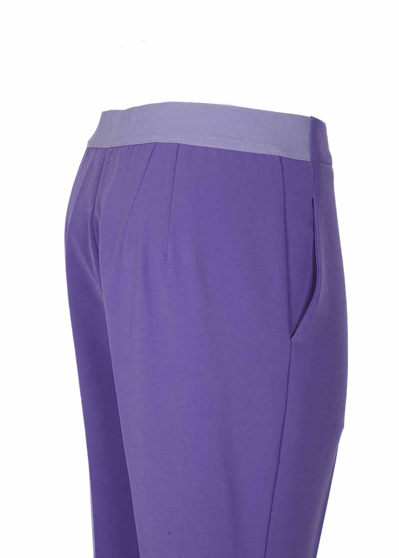 Pantalone con elastico in crepe DIGNANO