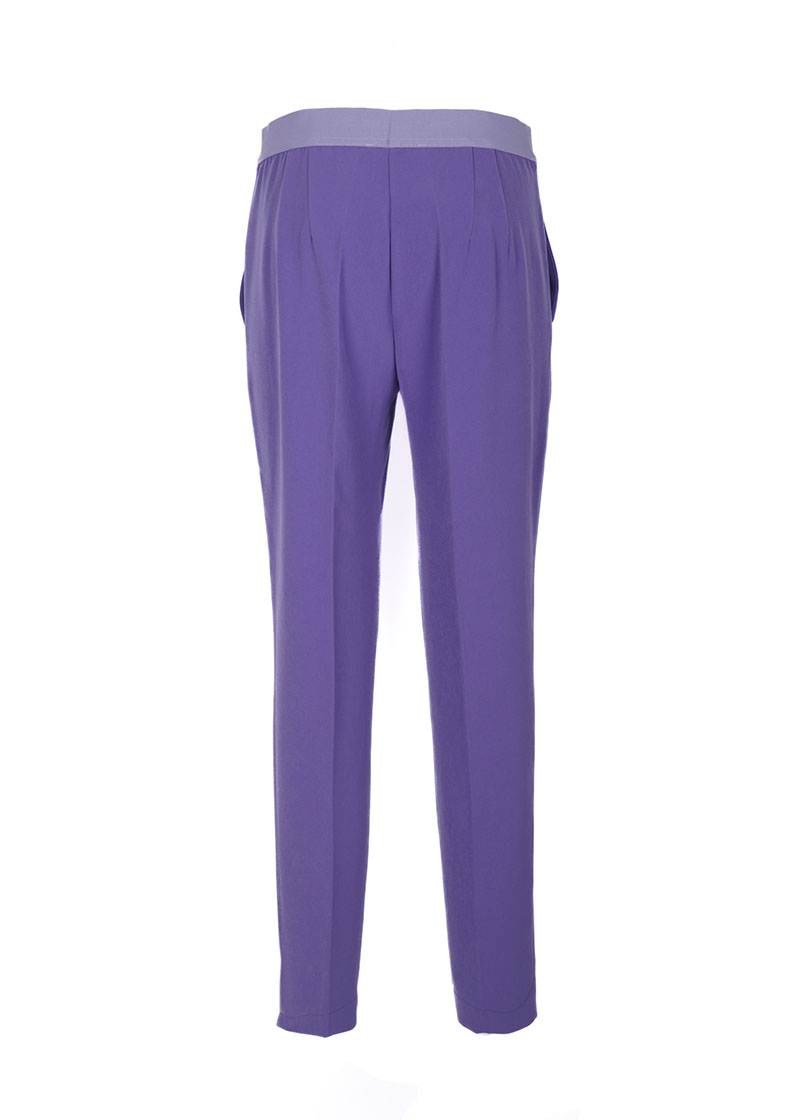 Pantalone con elastico in crepe DIGNANO