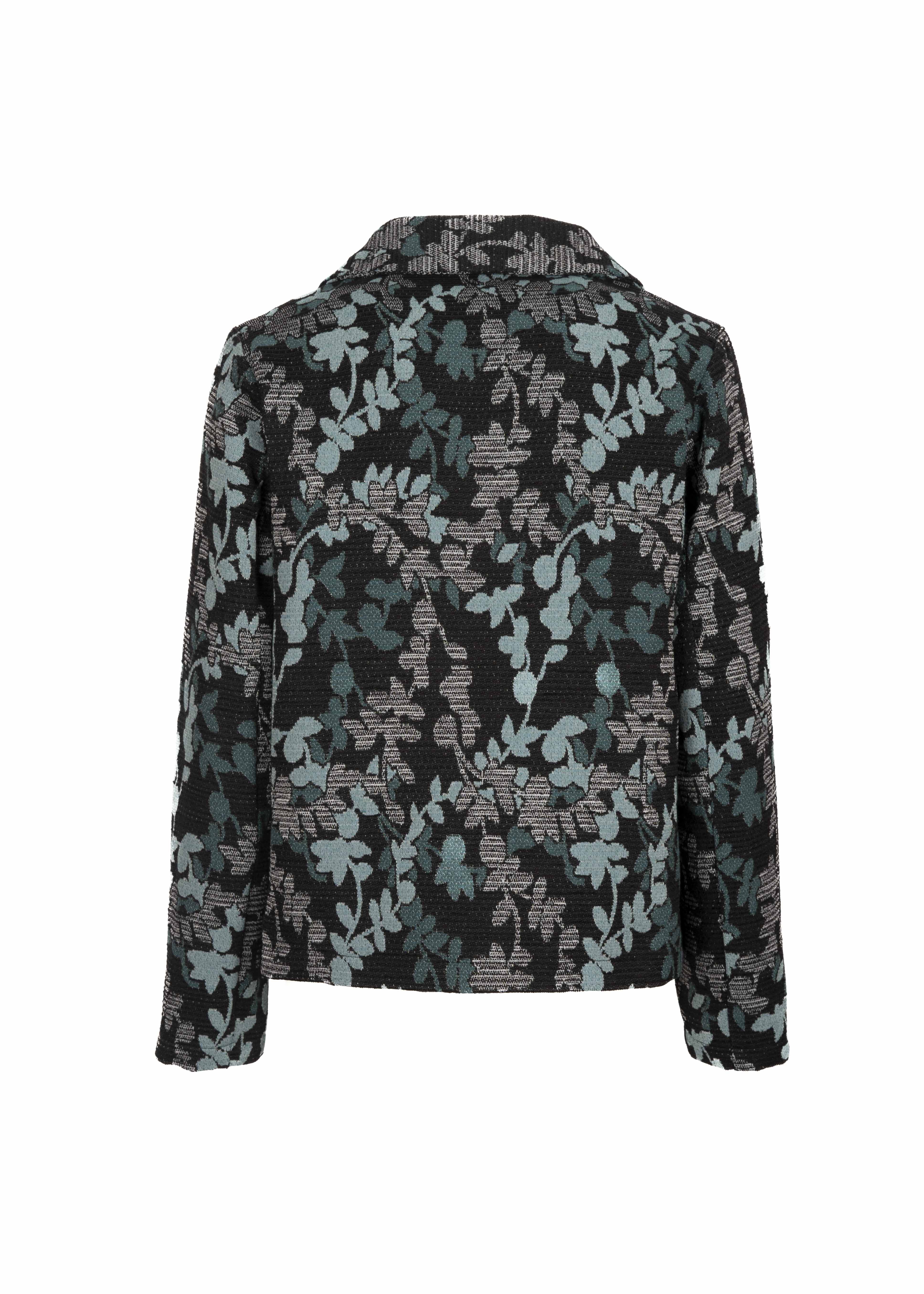 Giacca fantasia foglie DS 3645