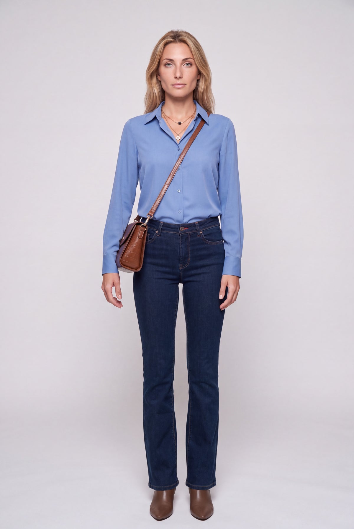 Camicia tessuto tecnico no stiro 587327