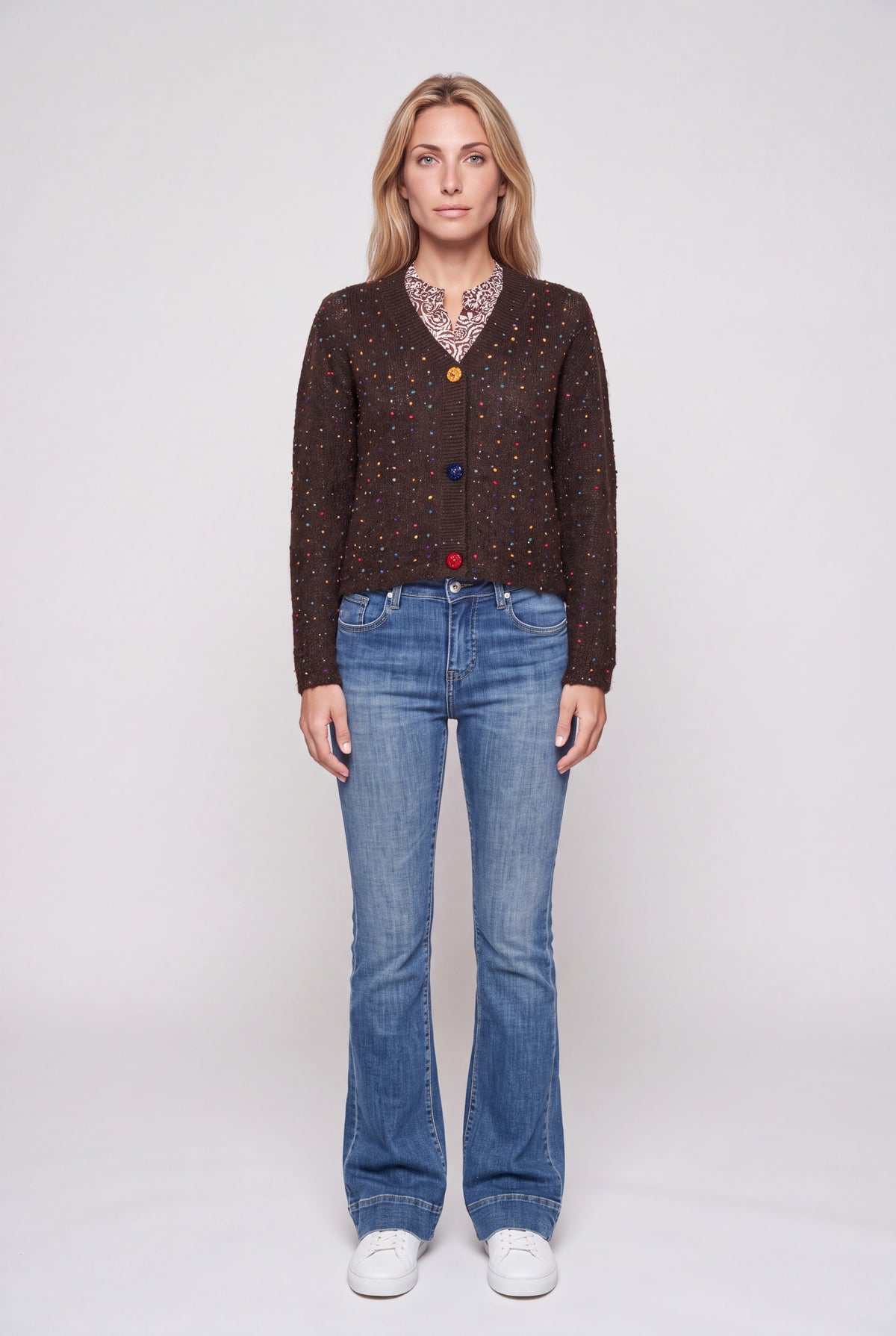 Jeans zampa denim DOVER