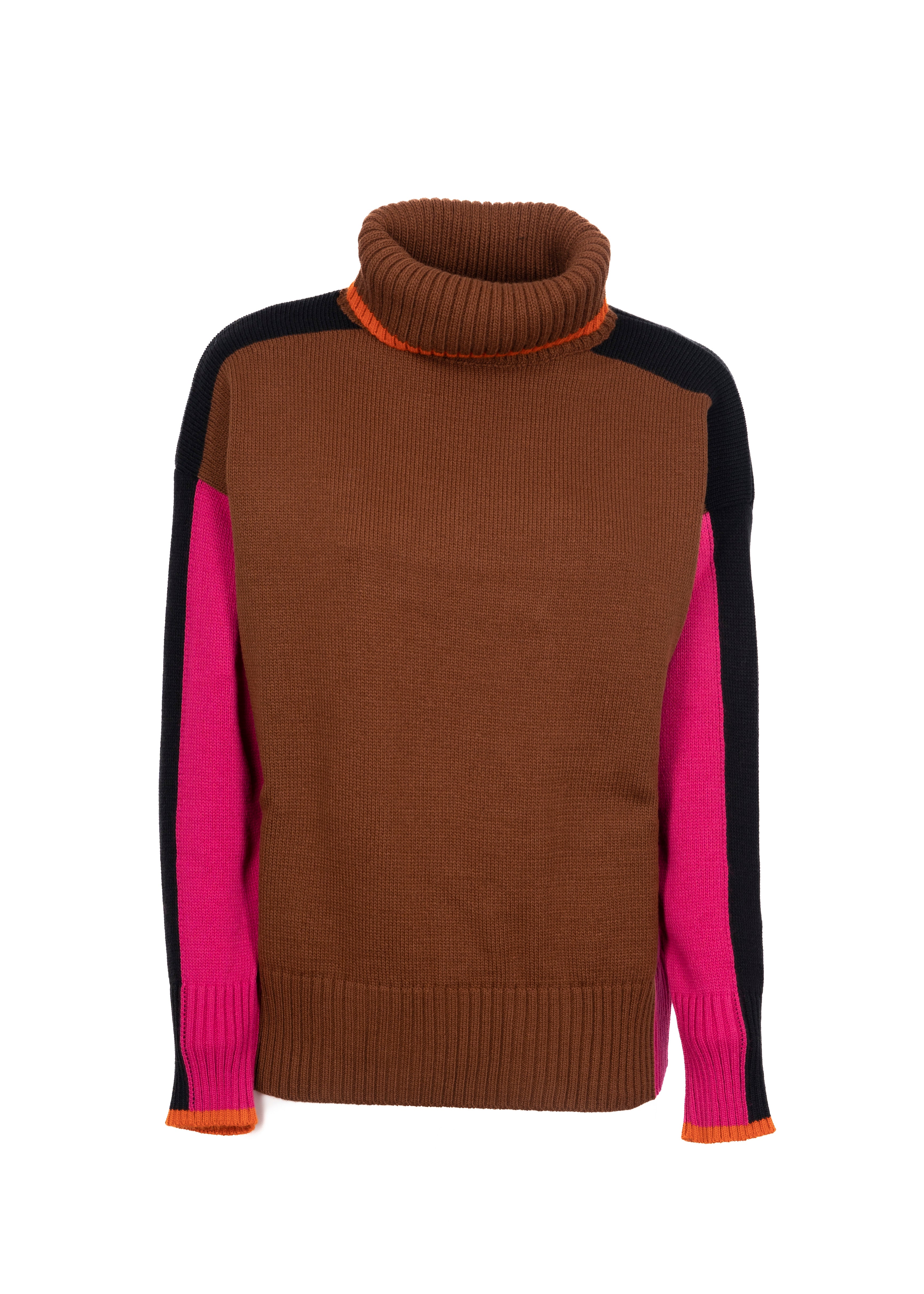 Collo alto block color GIORDANA