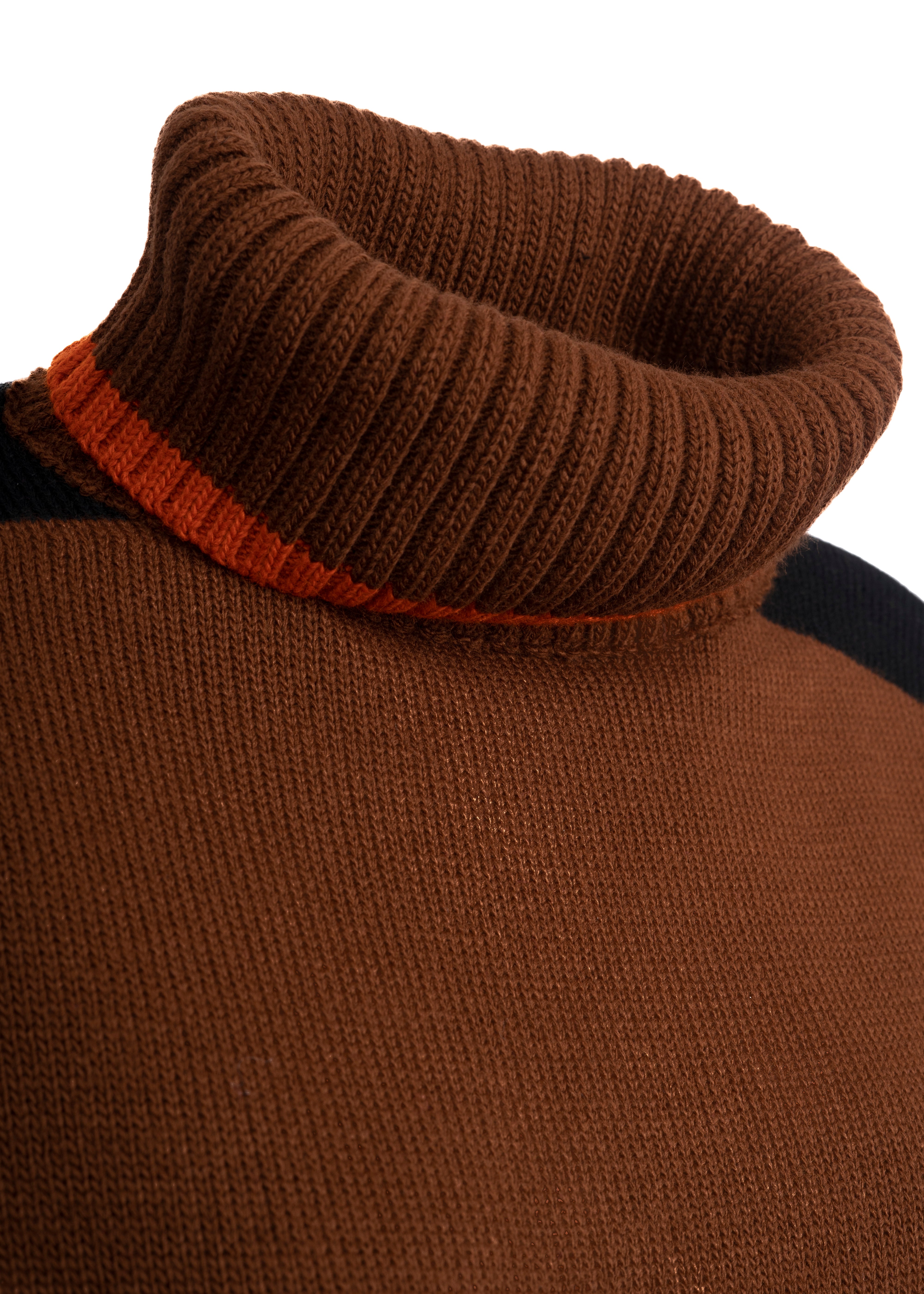 Collo alto block color GIORDANA