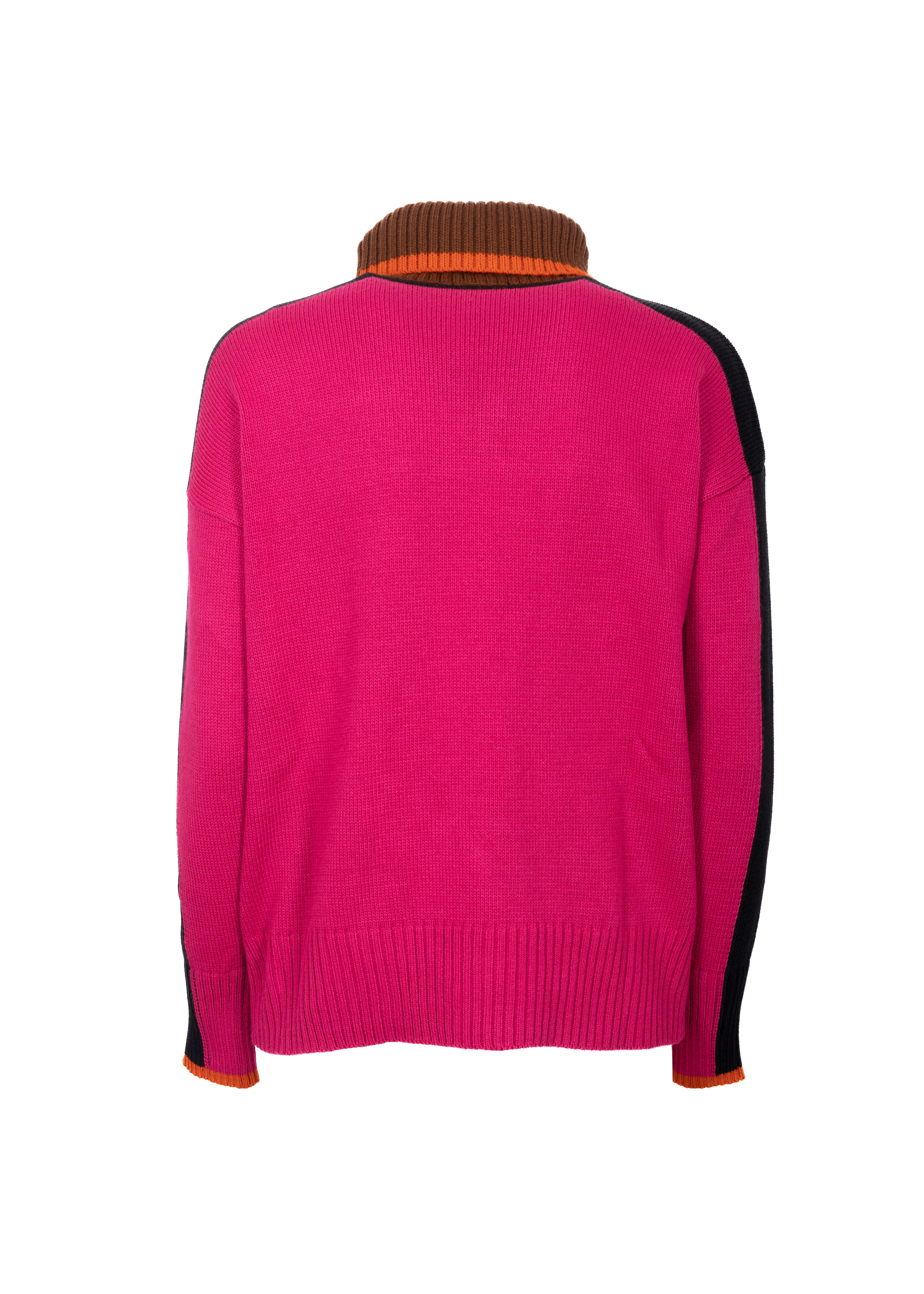 Collo alto block color GIORDANA
