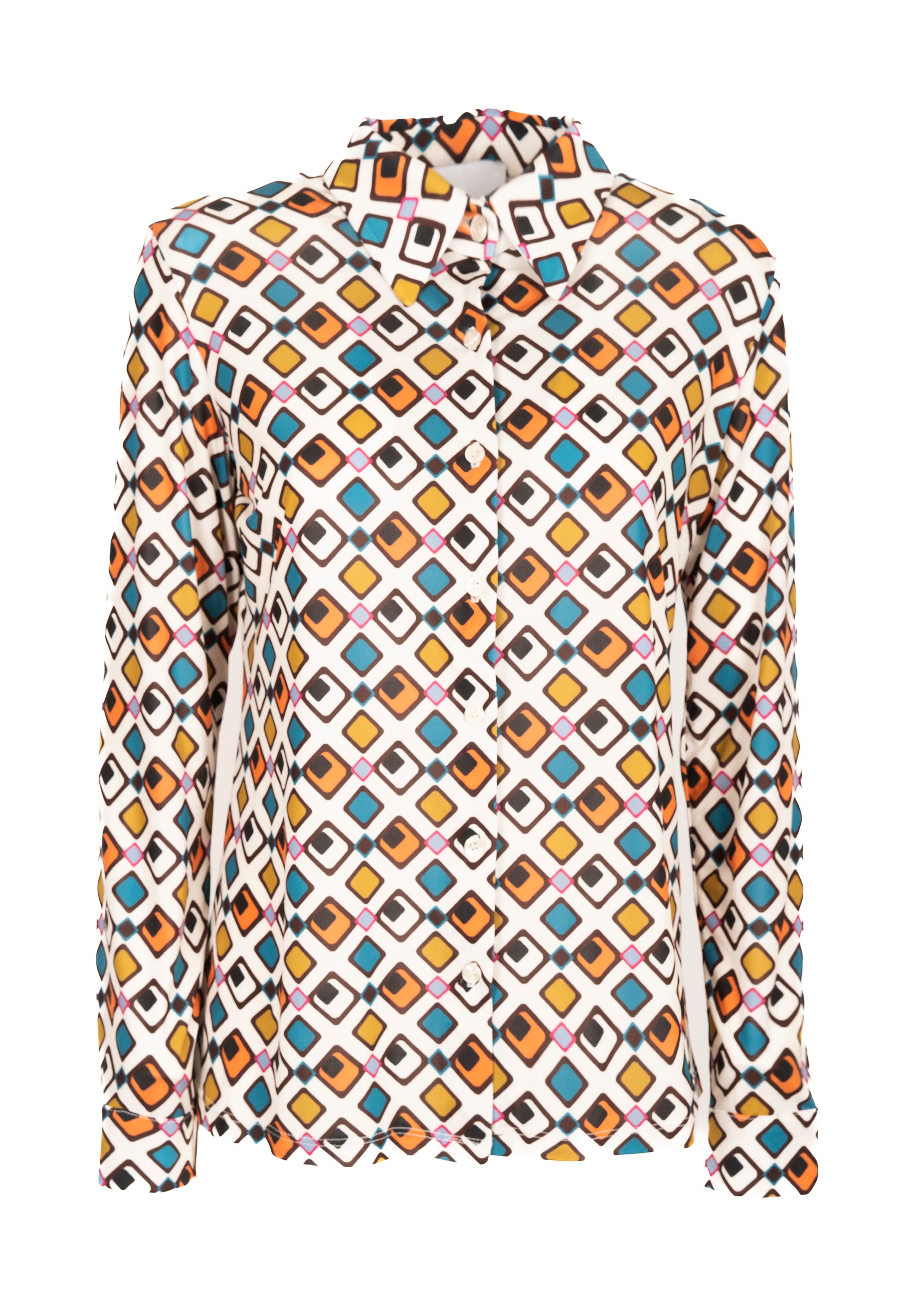 Camicia in jersey fantasia Rosetta