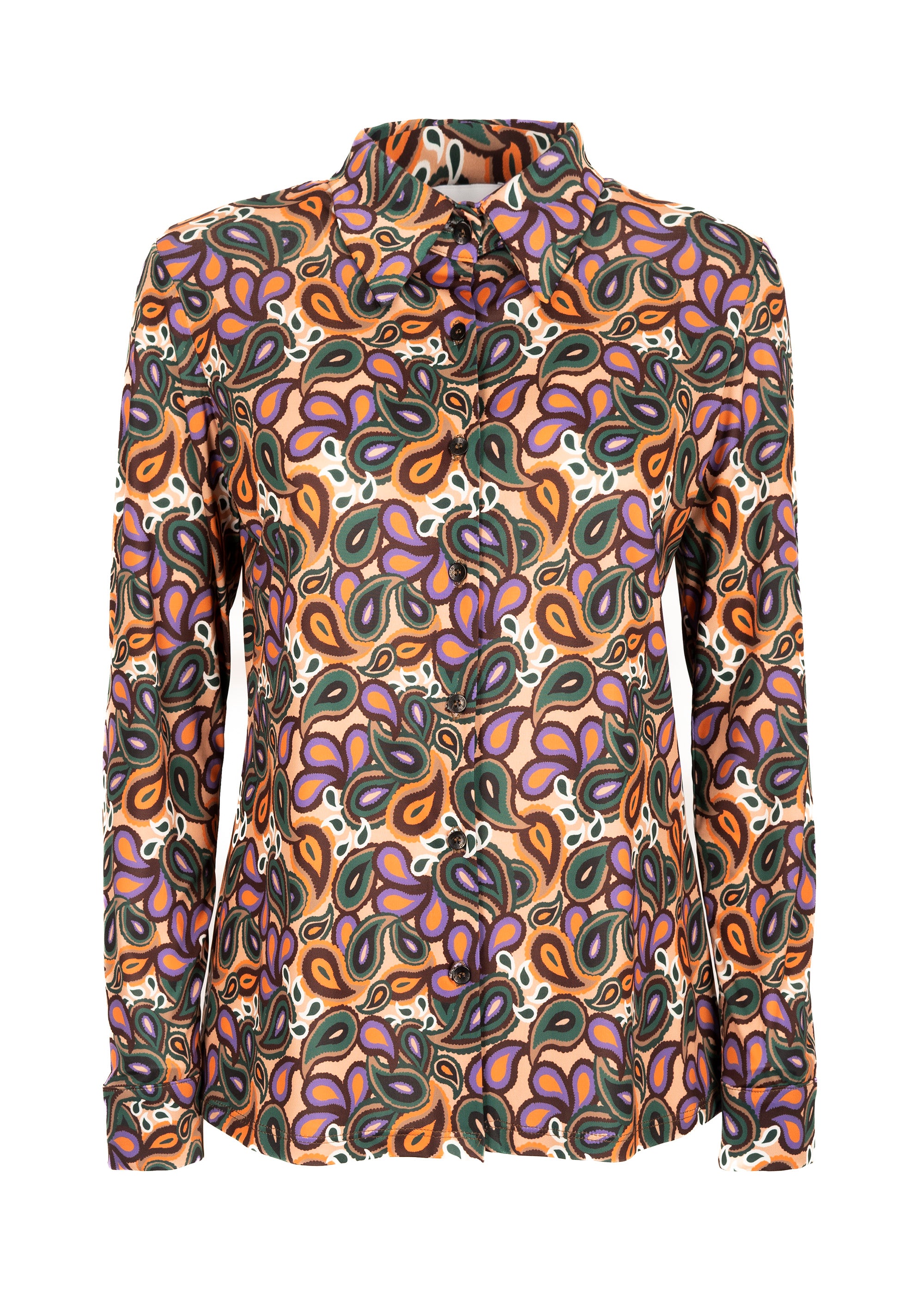 Camicia in jersey fantasia Rosetta