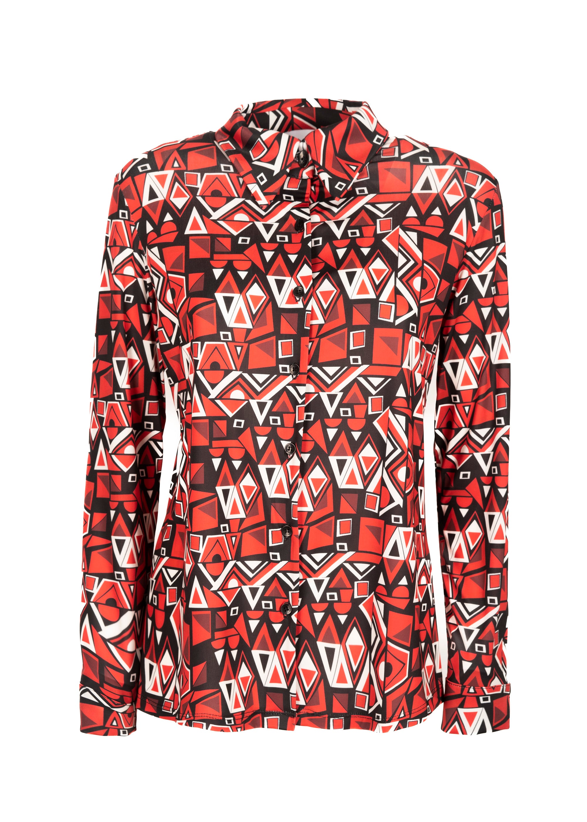 Camicia in jersey fantasia Rosetta