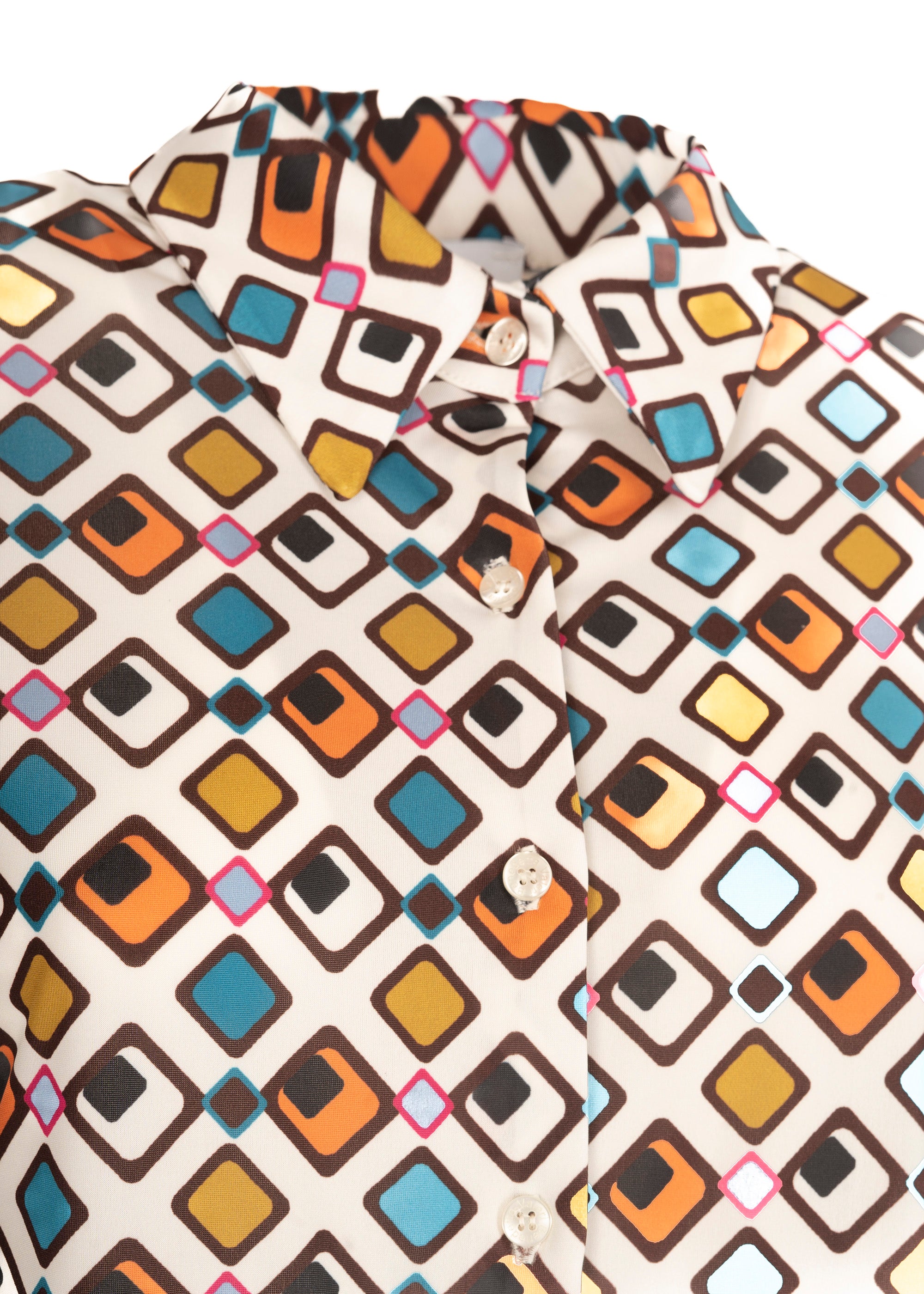 Camicia in jersey fantasia Rosetta