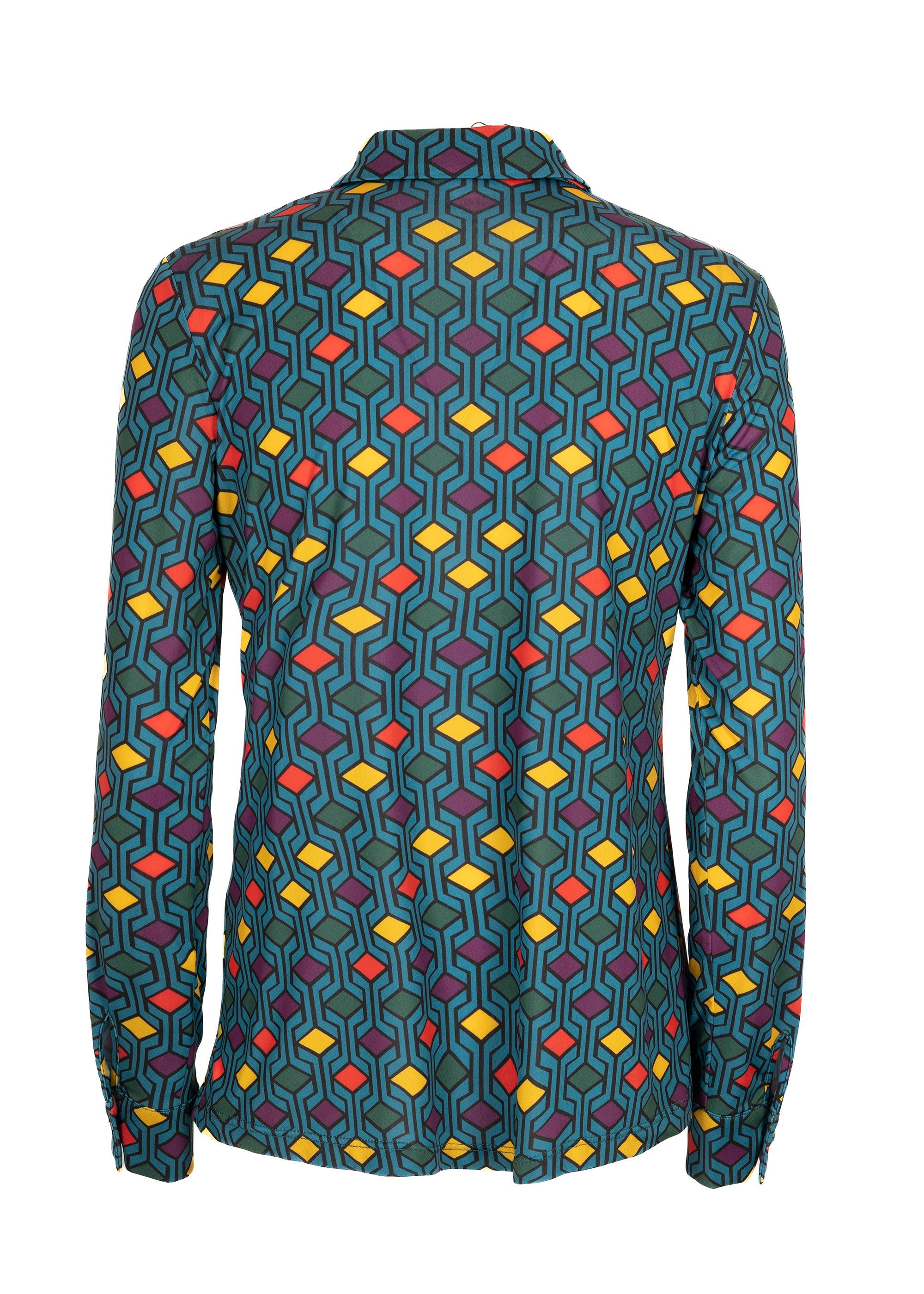 Camicia in jersey fantasia Rosetta