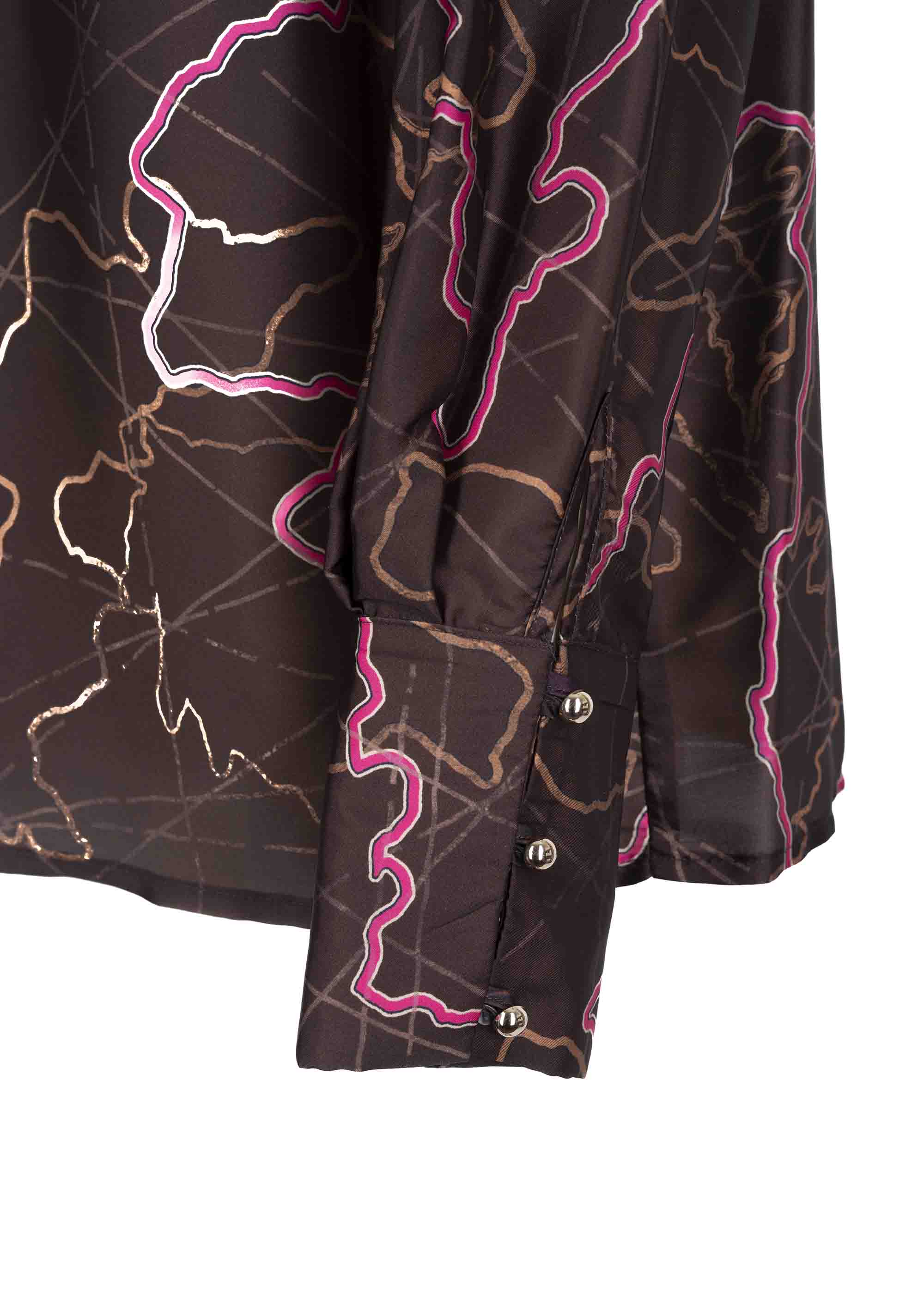 Blusa fantasia mappa fiori SEROLE