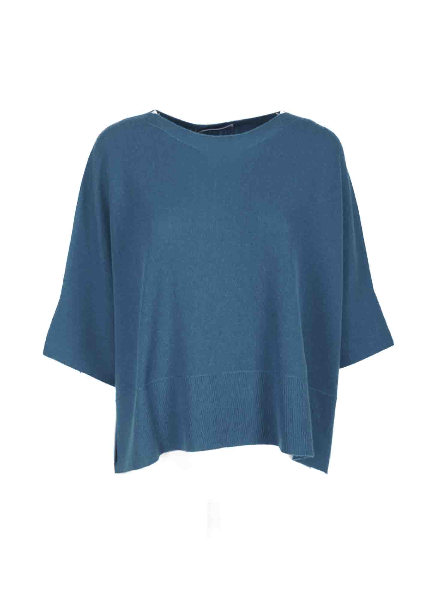 Maglia corta scatoletta pura lana Z7216