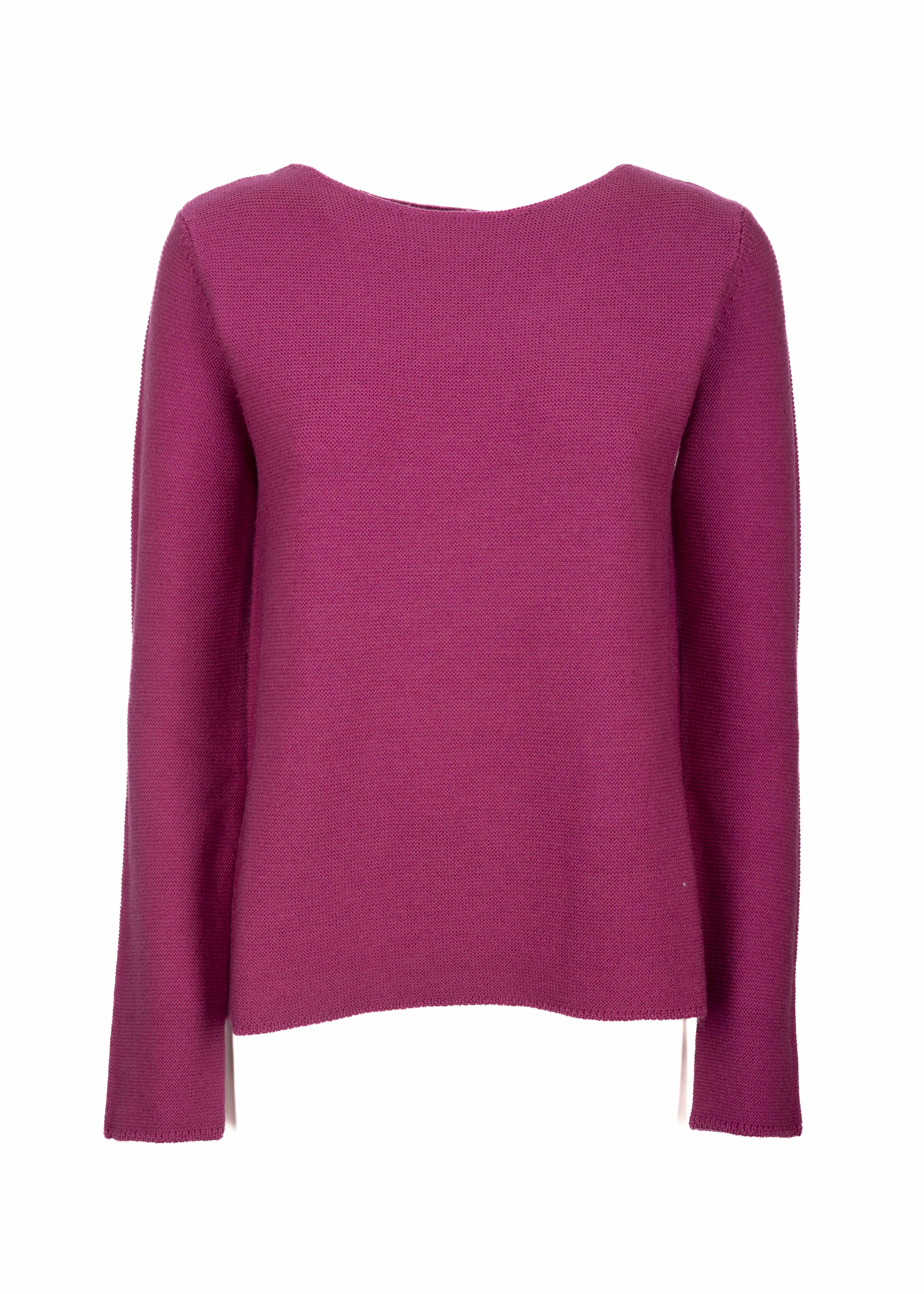 Girocollo links pura lana svasato Z7244