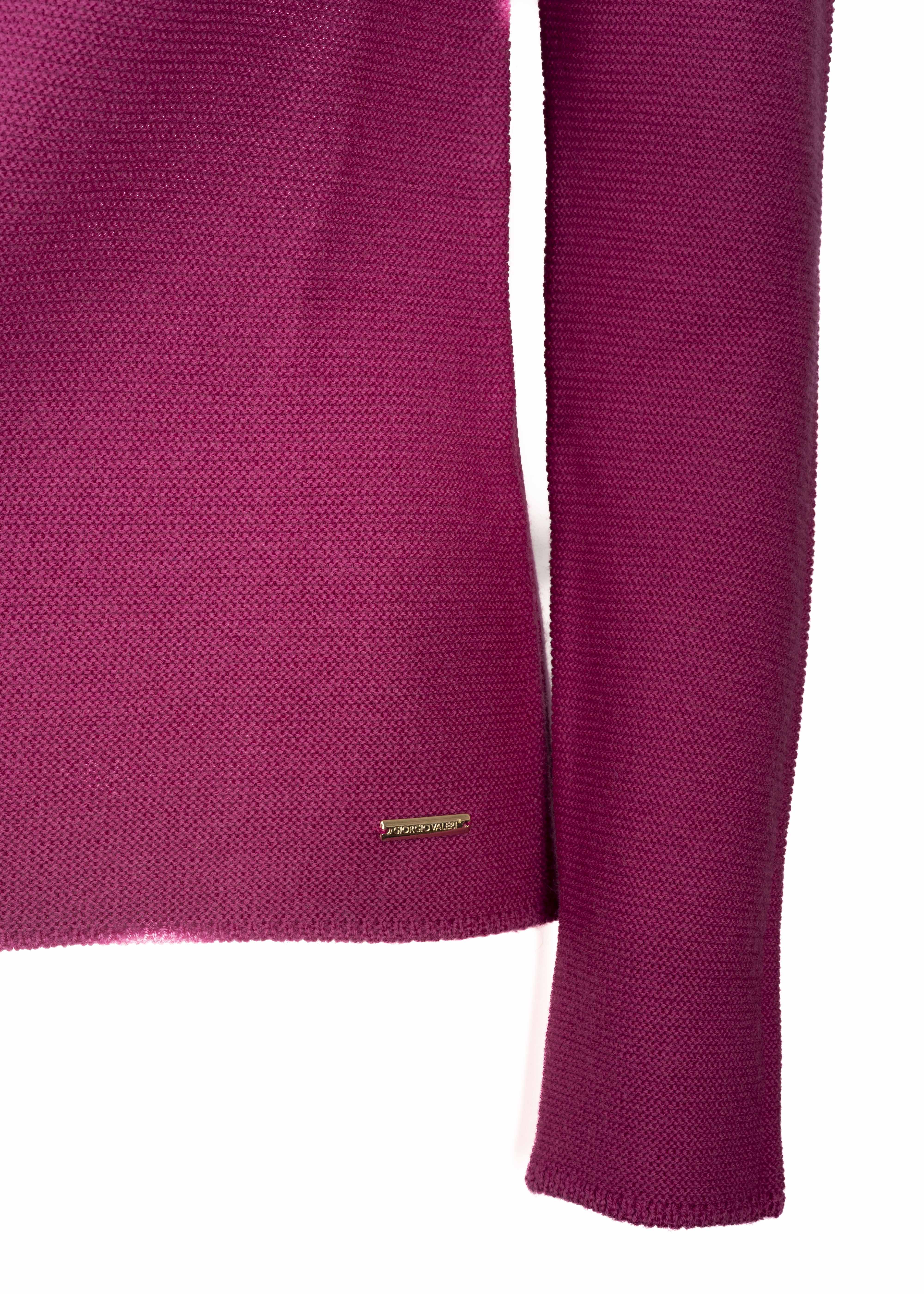 Girocollo links pura lana svasato Z7244
