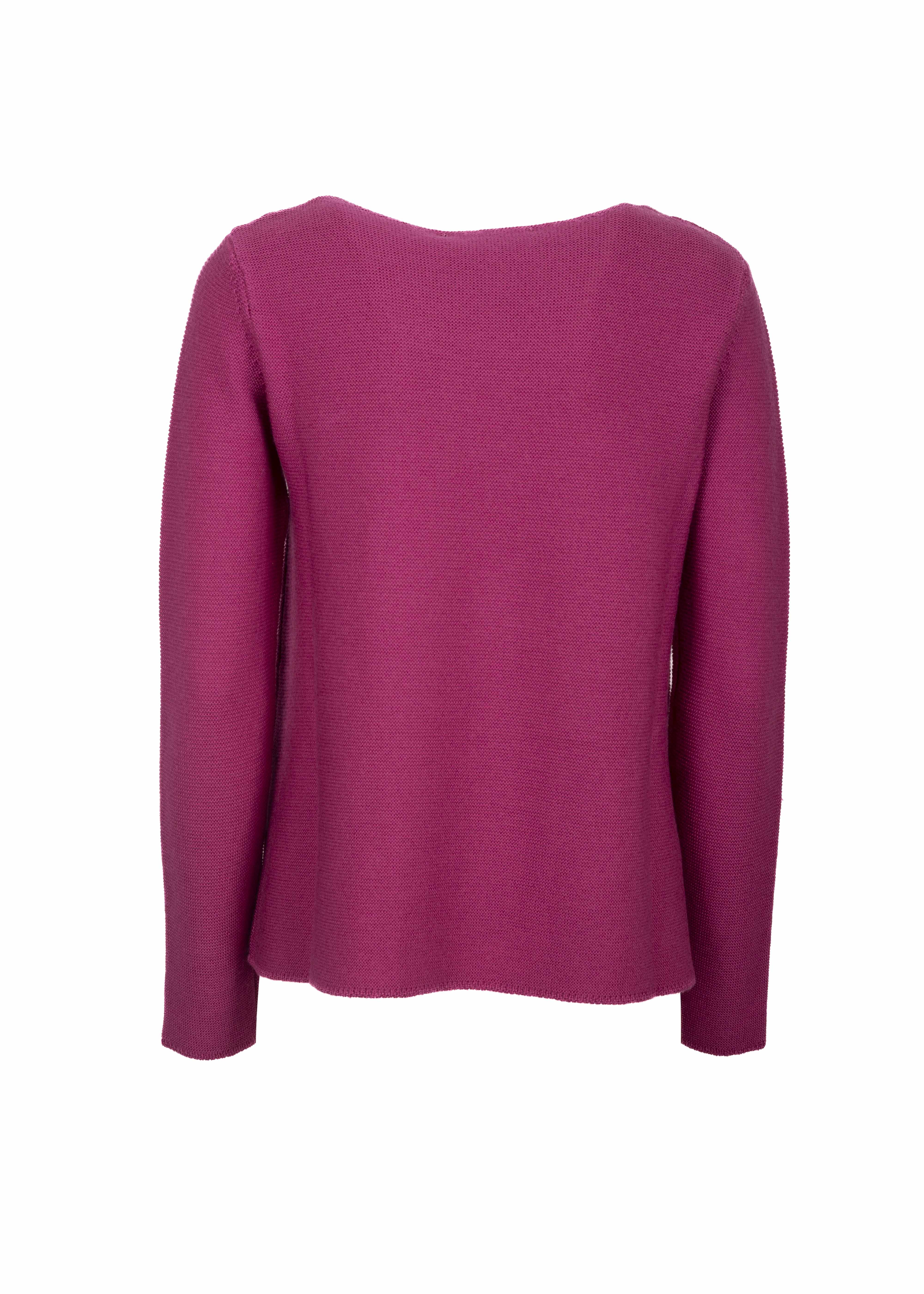 Girocollo links pura lana svasato Z7244