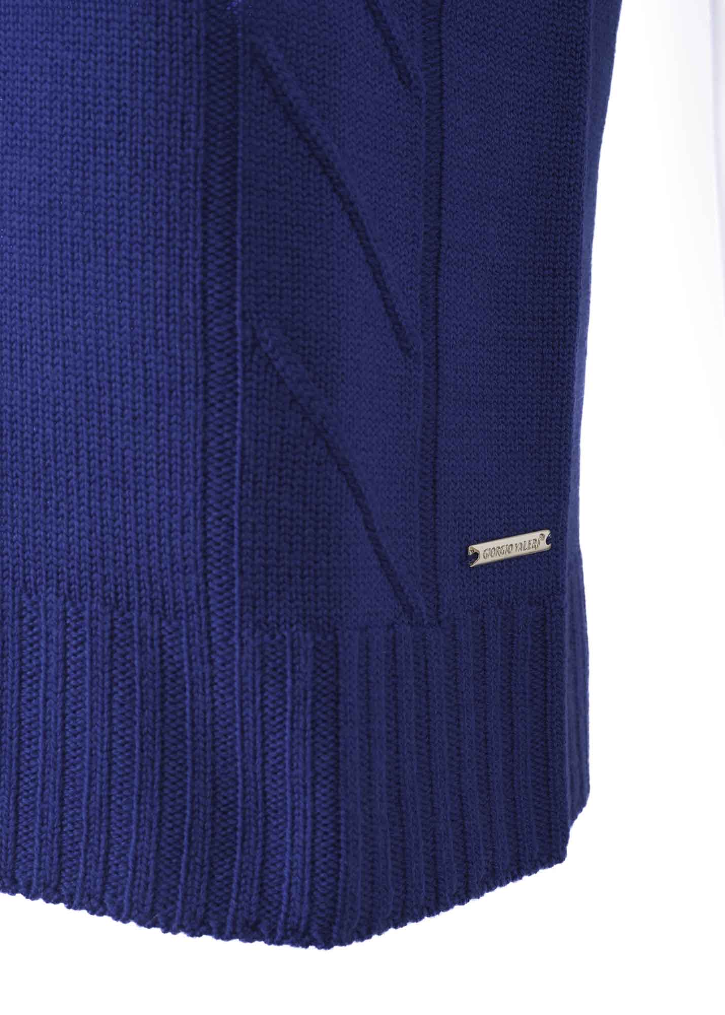 Smanicato motivo linee pura lana Z9135