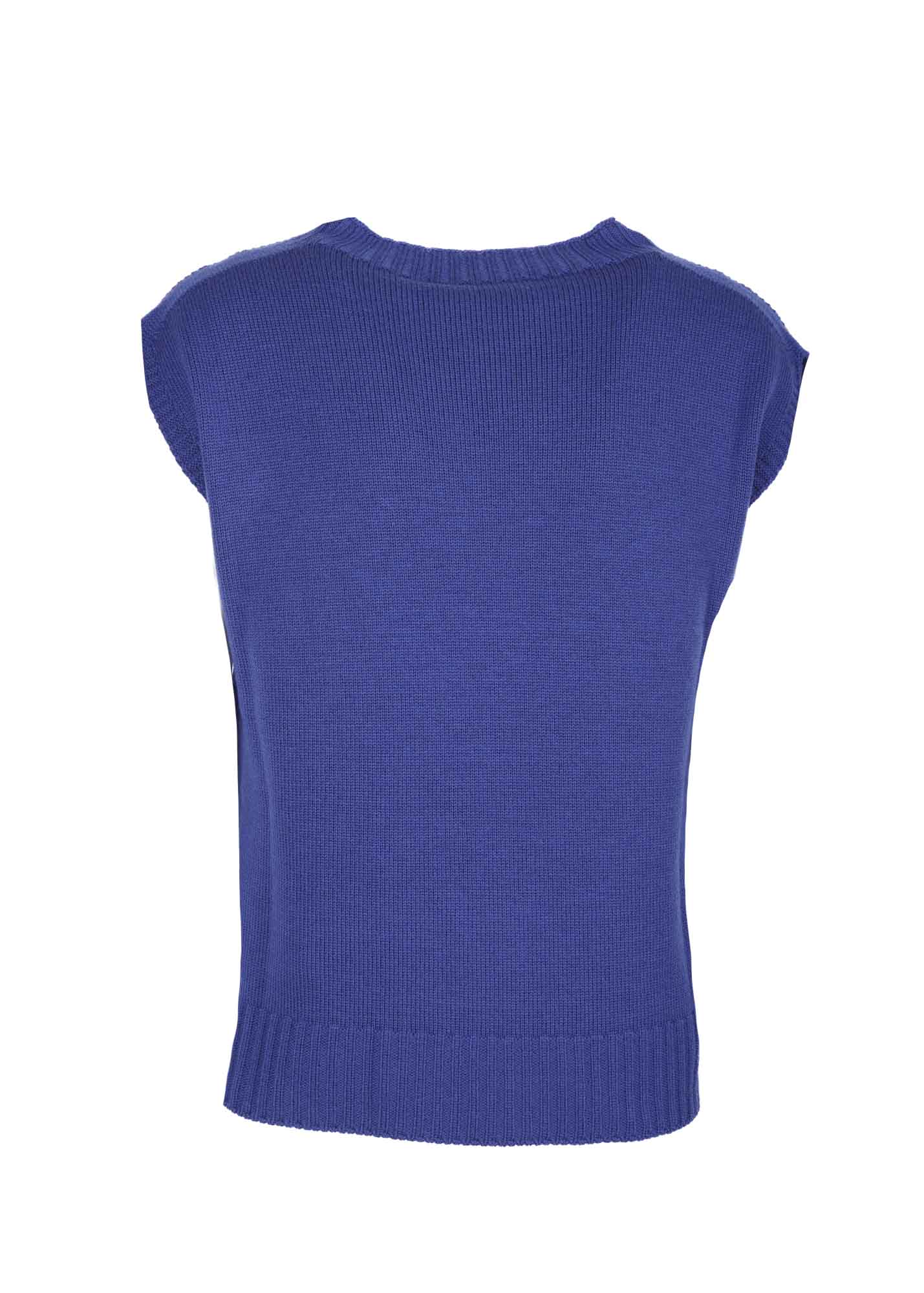 Smanicato motivo linee pura lana Z9135