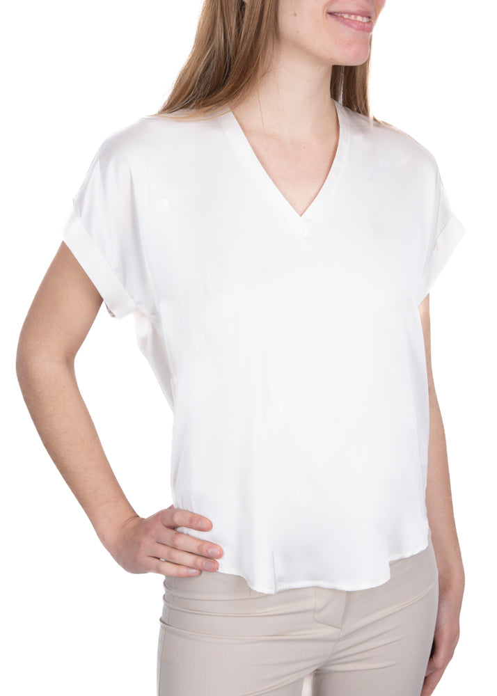 Blusa scollo V 174