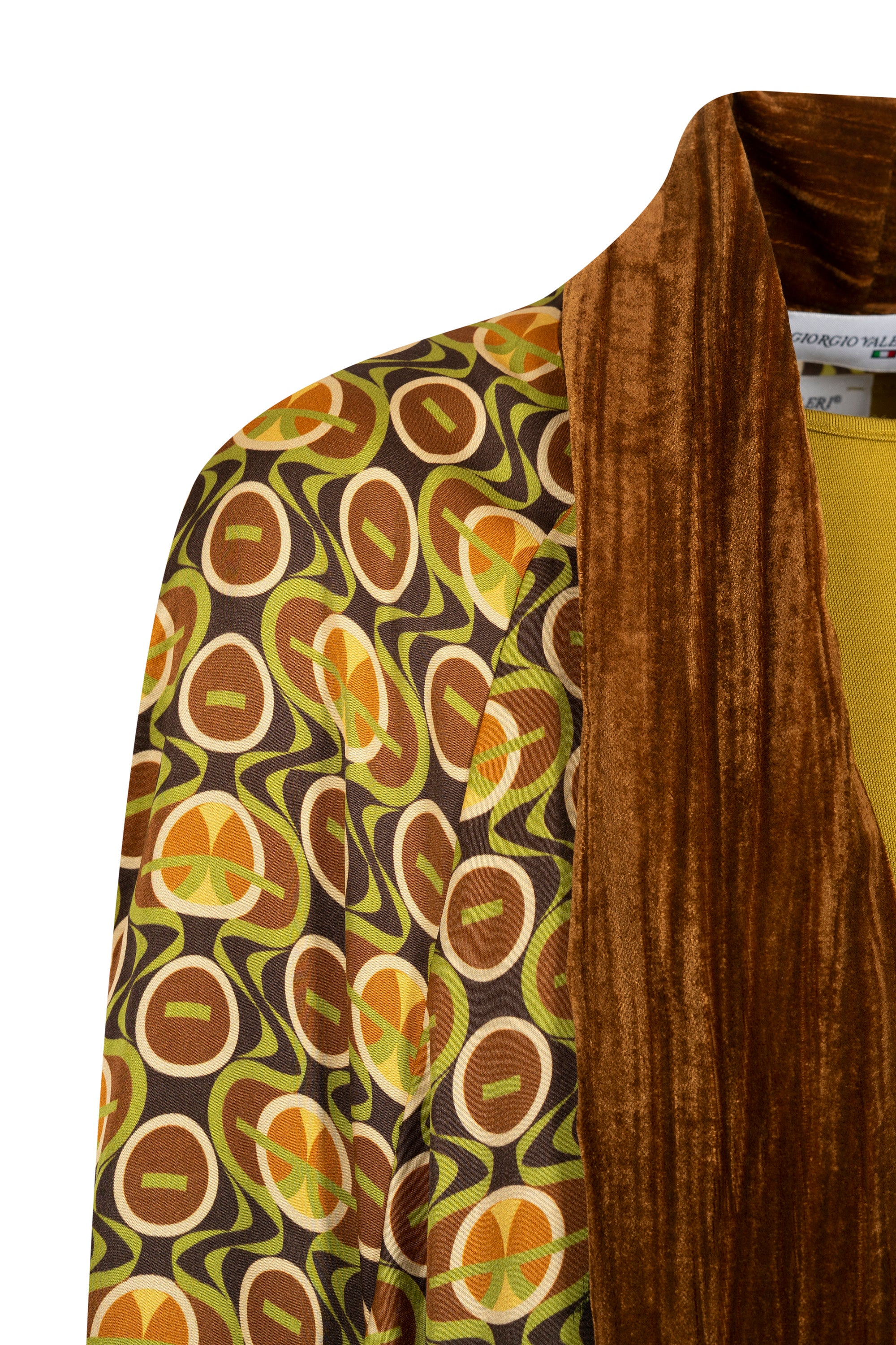 Spolverino velluto e viscosa