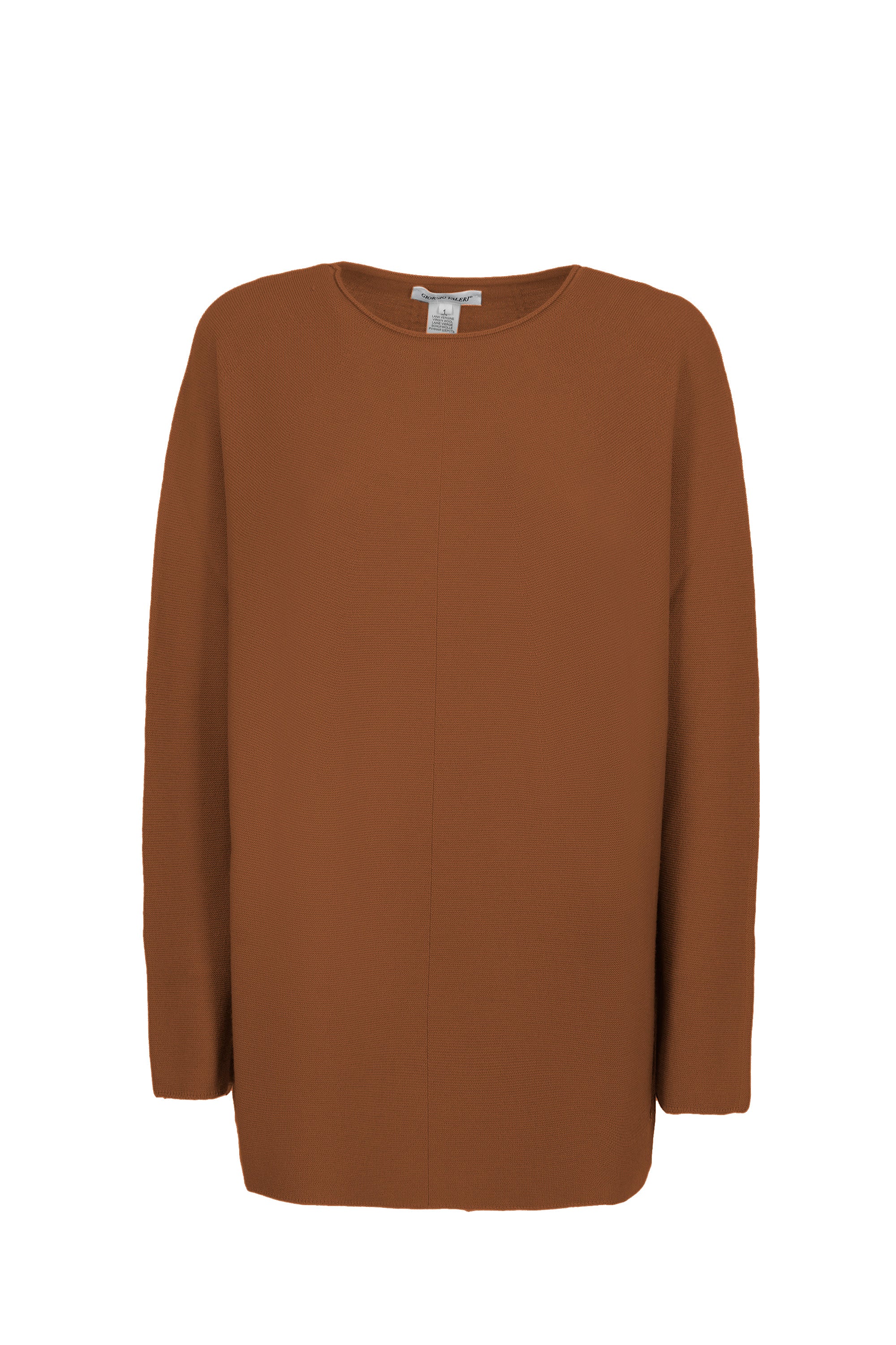 Maglia uovo pura lana